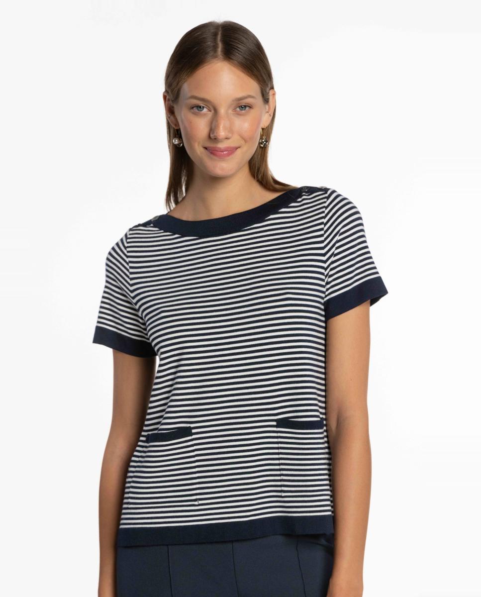 Imagem 0 de Camisola de Malha às Riscas Kodak.