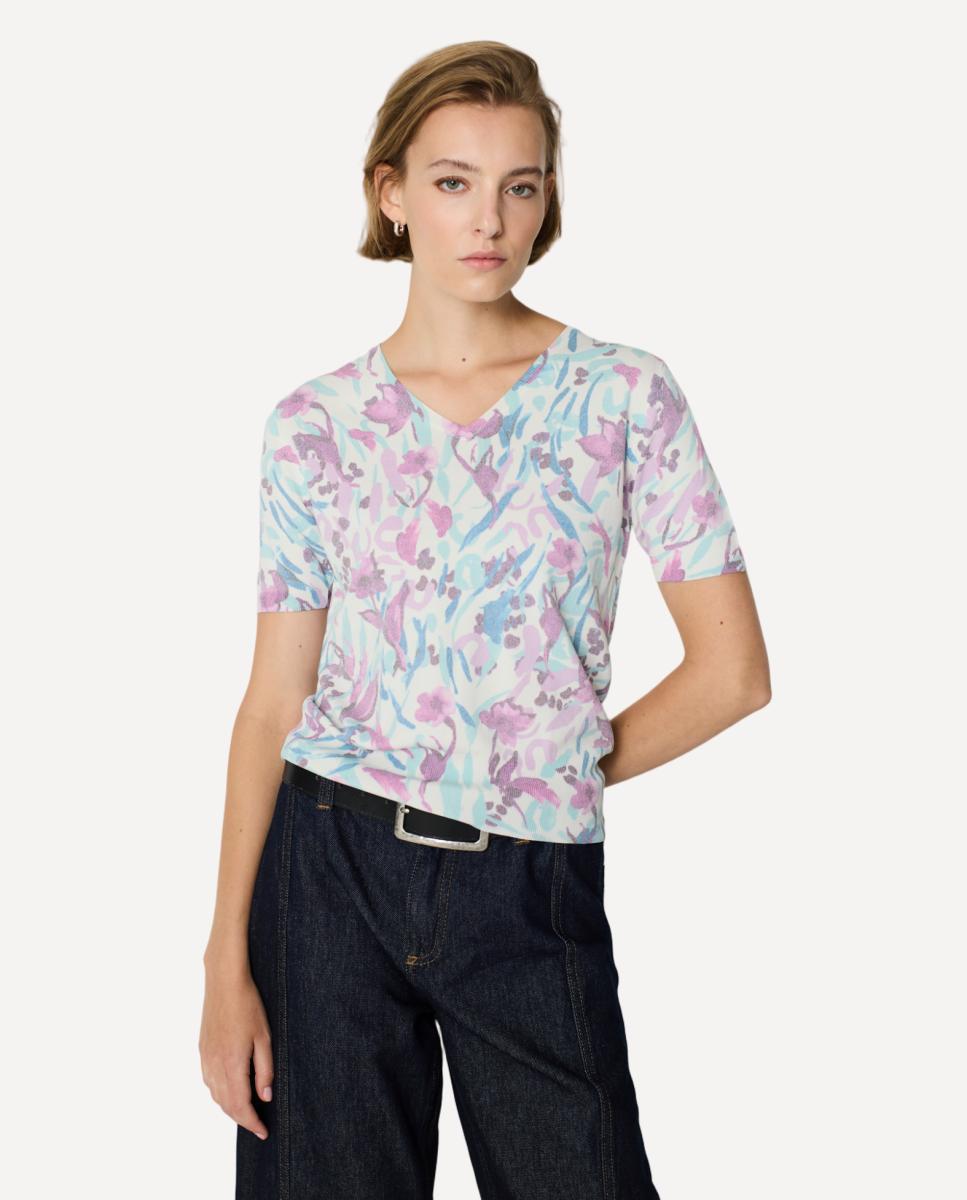 Imagem 0 de Camisola de malha de mulher com estampado