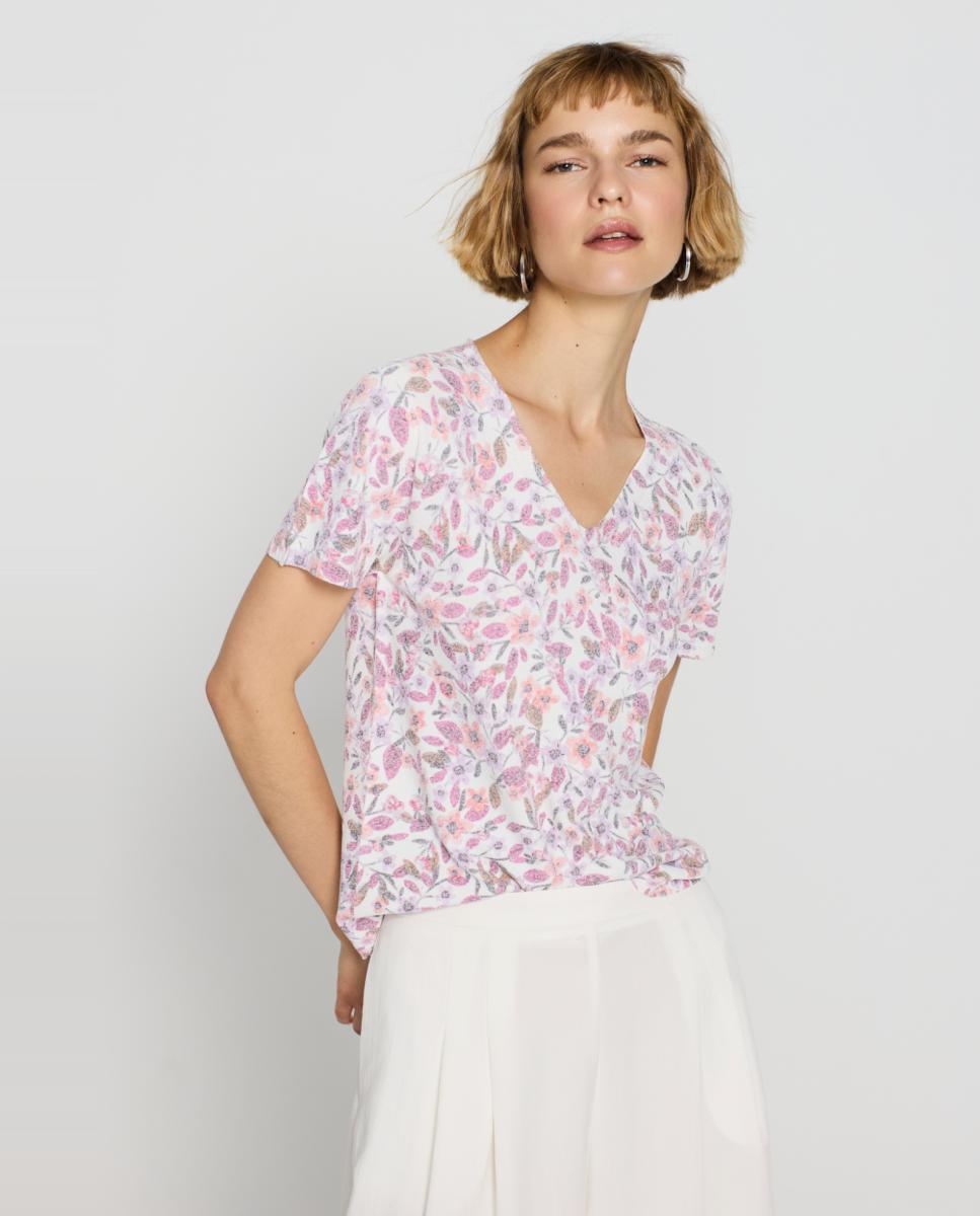 Imagem 0 de Top com Decote em Bico e Estampado
