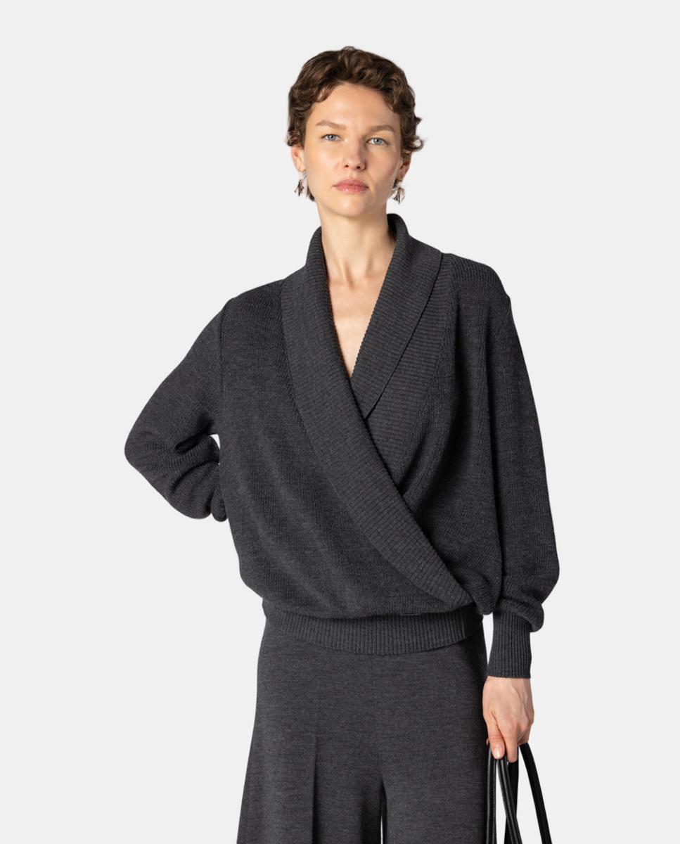Imagem 0 de Camisola de Malha Cruzada