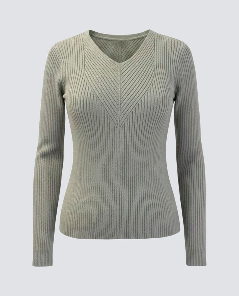 Jersey de mujer manga larga liso - Zermatt - Verde Verde-3