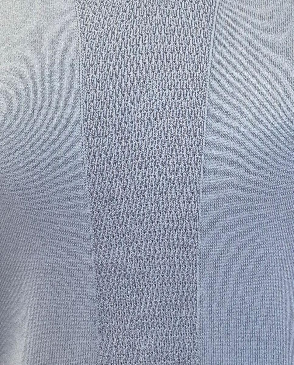 Jersey de mujer manga larga liso - Zermatt - Azul claro Azul claro-4
