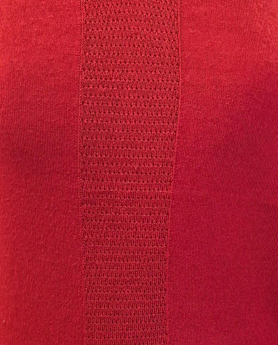 Jersey de mujer manga larga liso - Zermatt - Rojo Granate Rojo Granate-4