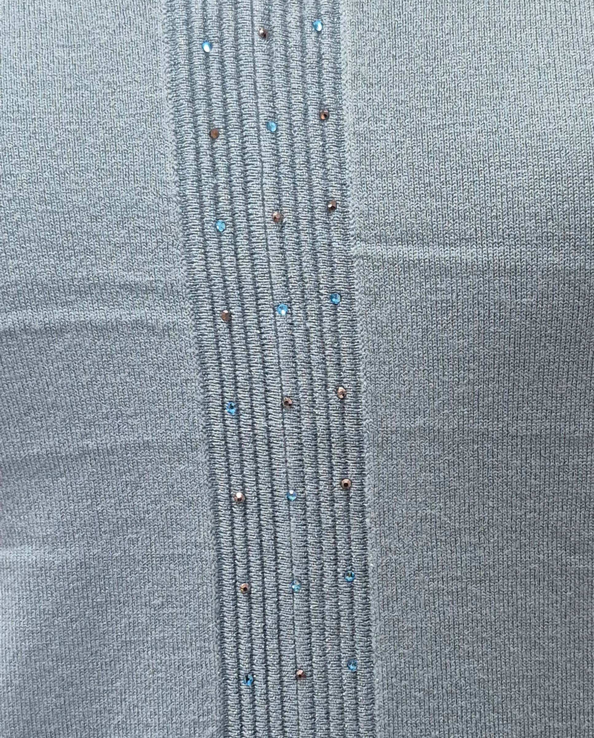 Jersey de mujer manga larga liso - Zermatt - Azul claro Azul claro-3