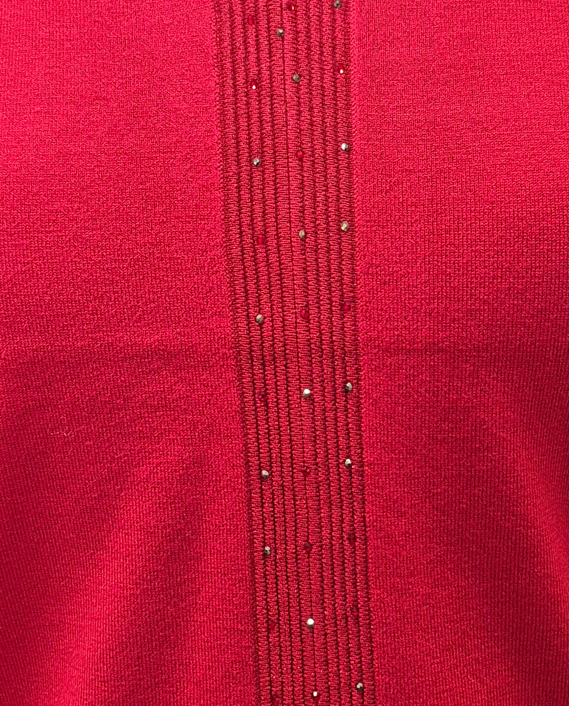 Jersey de mujer manga larga liso - Zermatt - Rojo Rojo-3