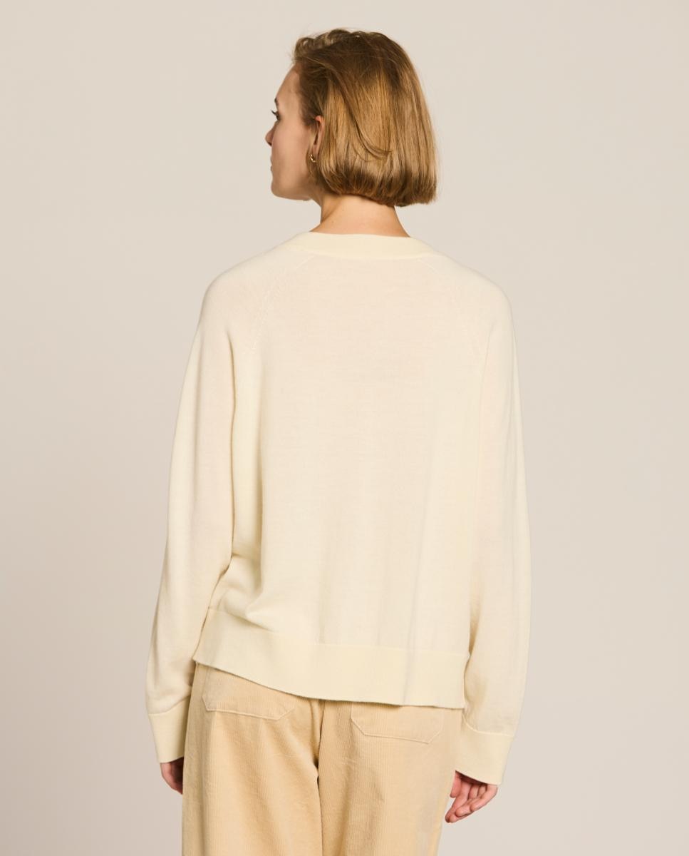 Imagen 2 de Jersey de mujer punto merino - Escorpion - Crudo Crudo