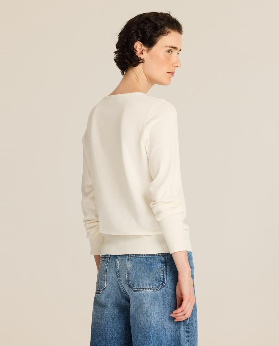 Jersey de mujer viscosa pico - Escorpion - Crudo Crudo-2