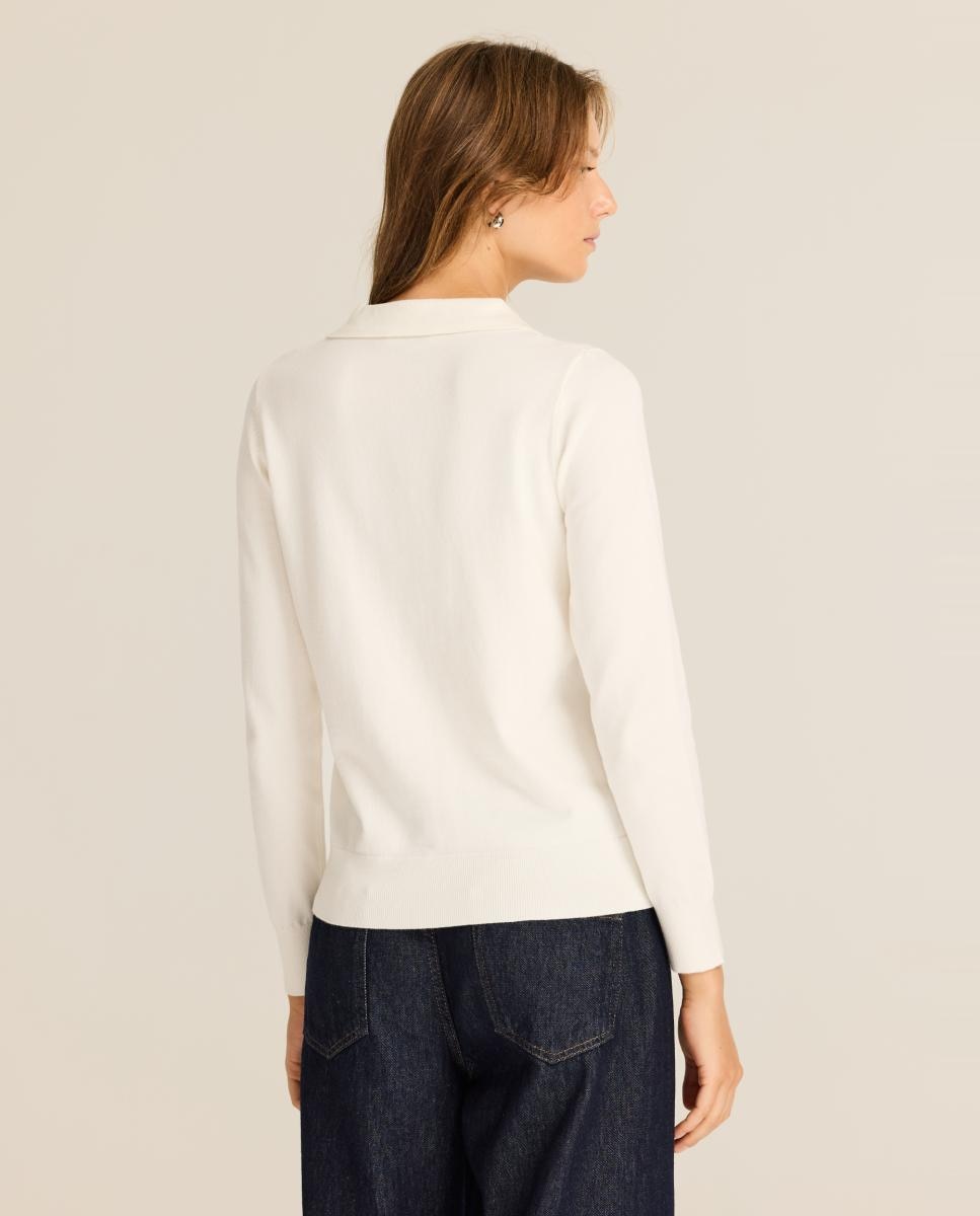 Imagen 2 de Polo de mujer punto viscosa - Escorpion - Crudo Crudo