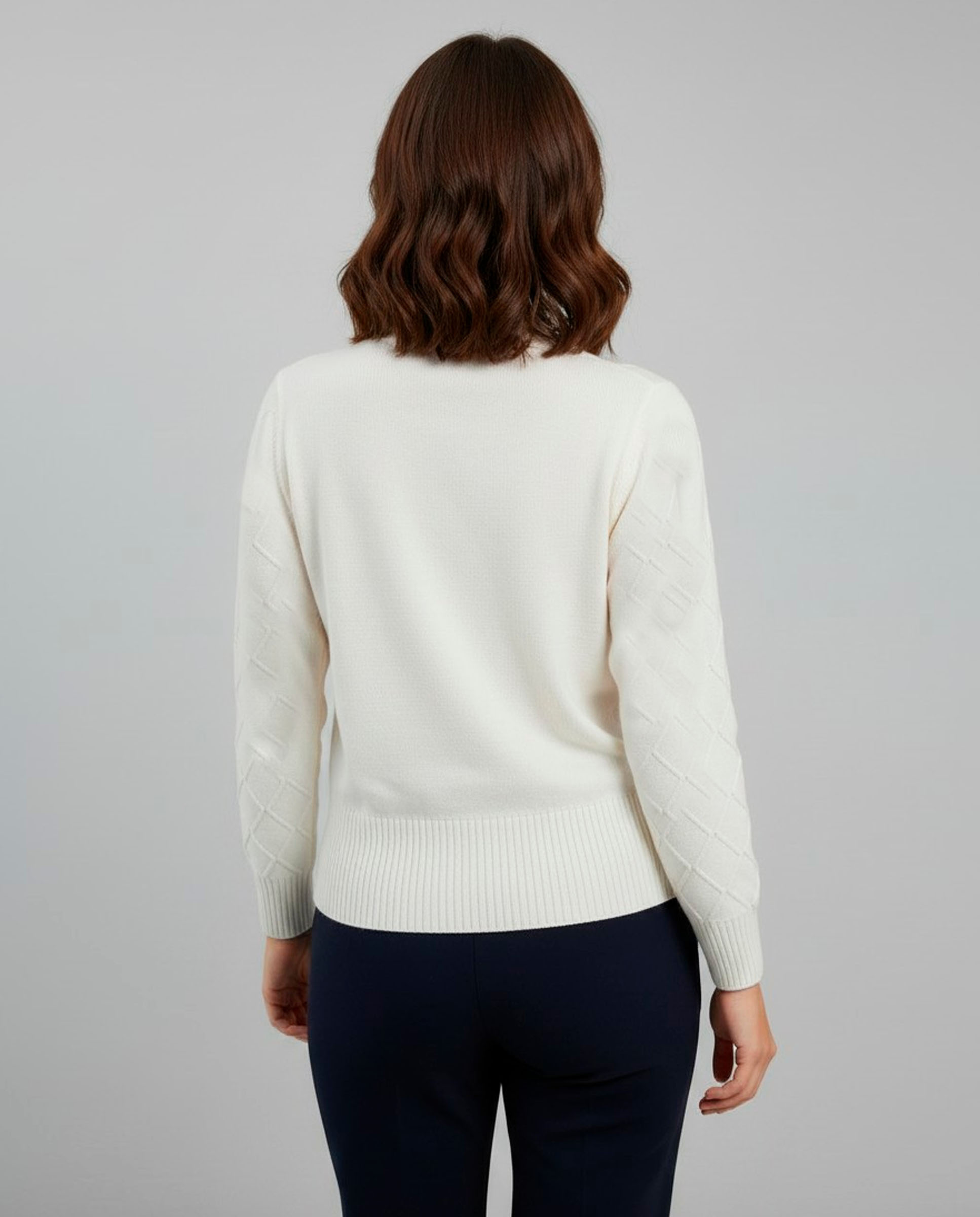 Jersey de mujer manga larga liso - Zermatt - Crudo Crudo-2