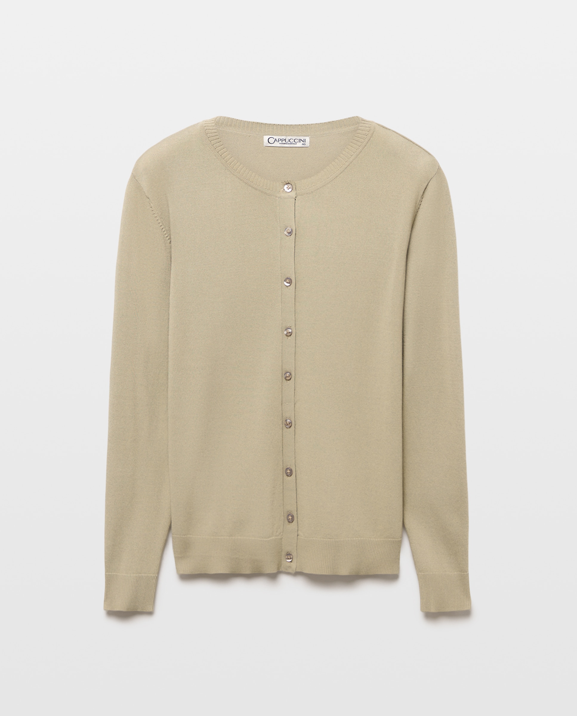 Imagem 0 de Casaco liso com manga comprida