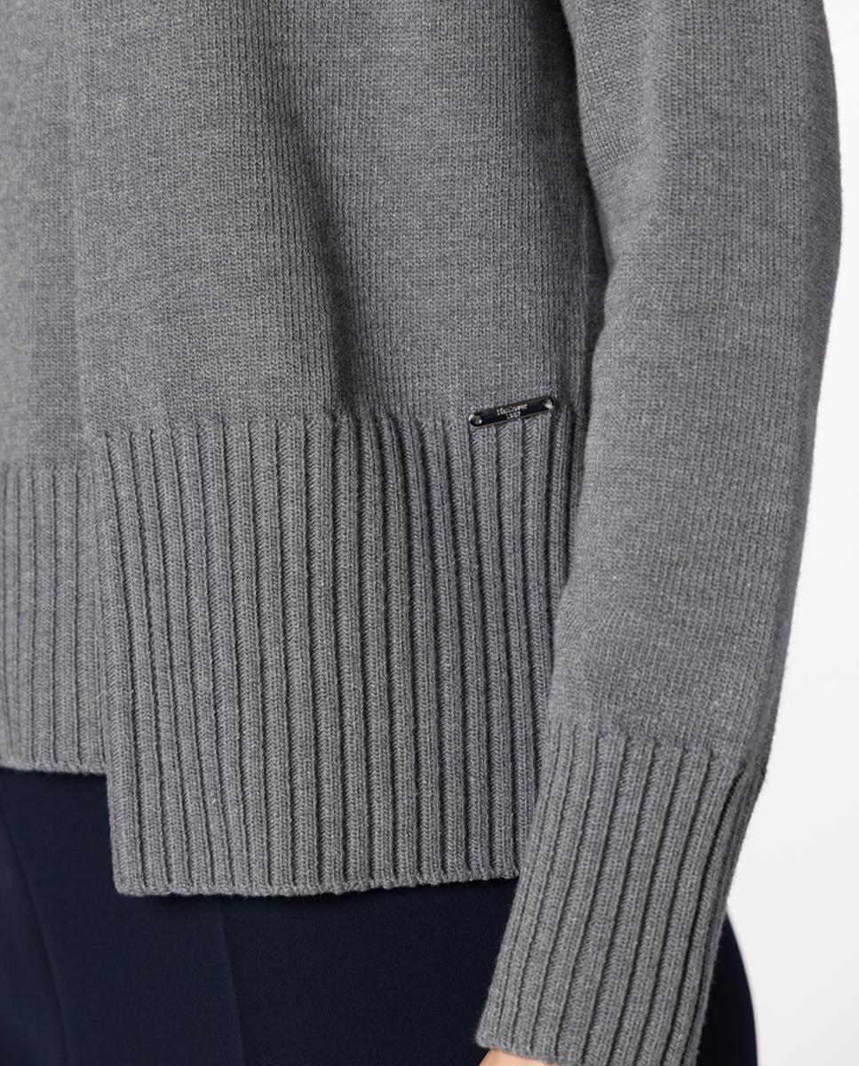 Conjunto de mujer punto con detalle de cadena. - Naulover - Gris Gris-5