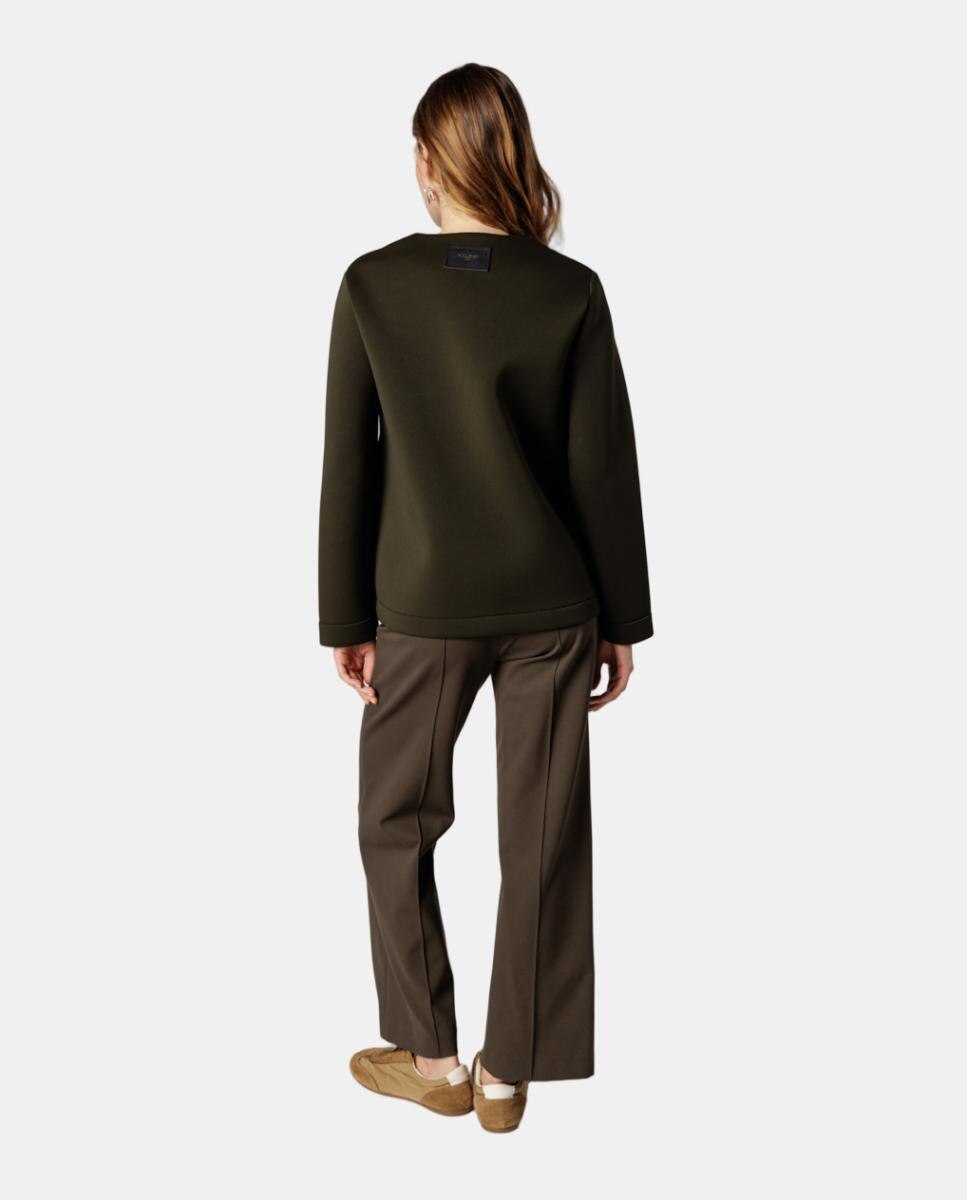 Chaqueta de mujer de neopreno - Naulover - Verde oscuro Verde oscuro-2