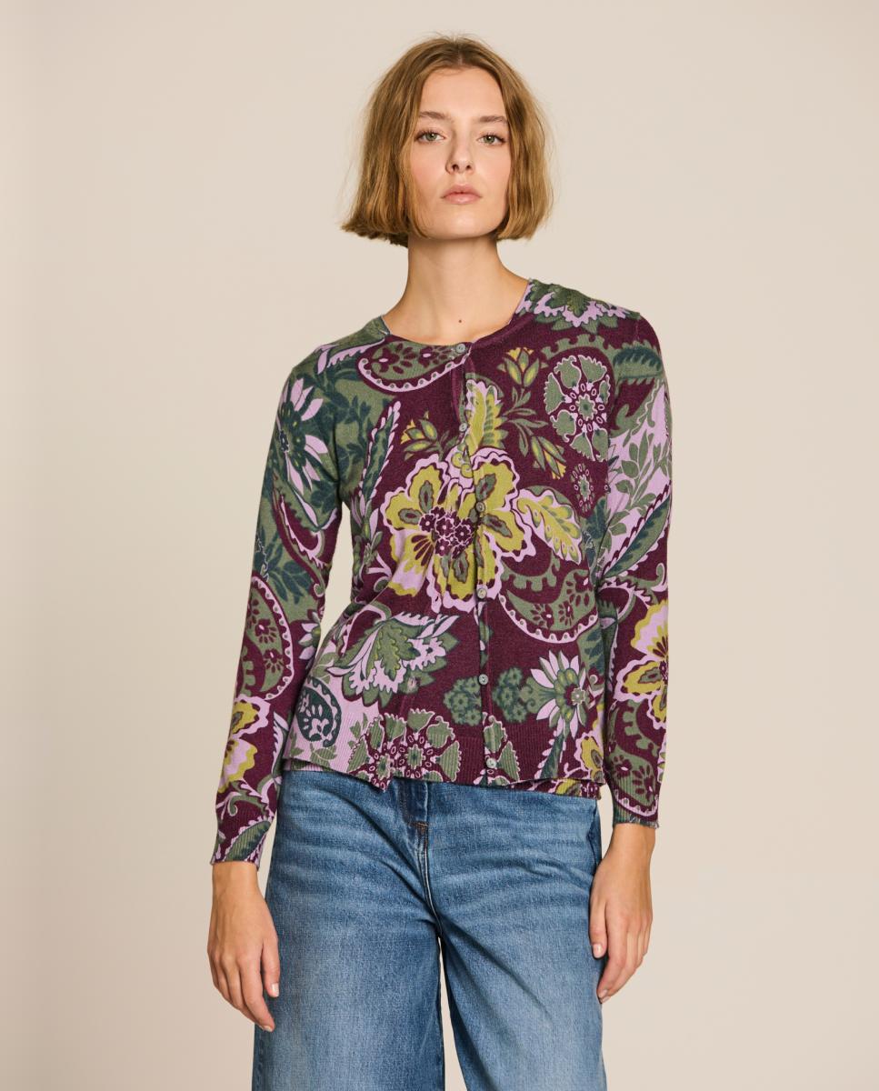 Imagem 0 de Casaco com Estampado Floral