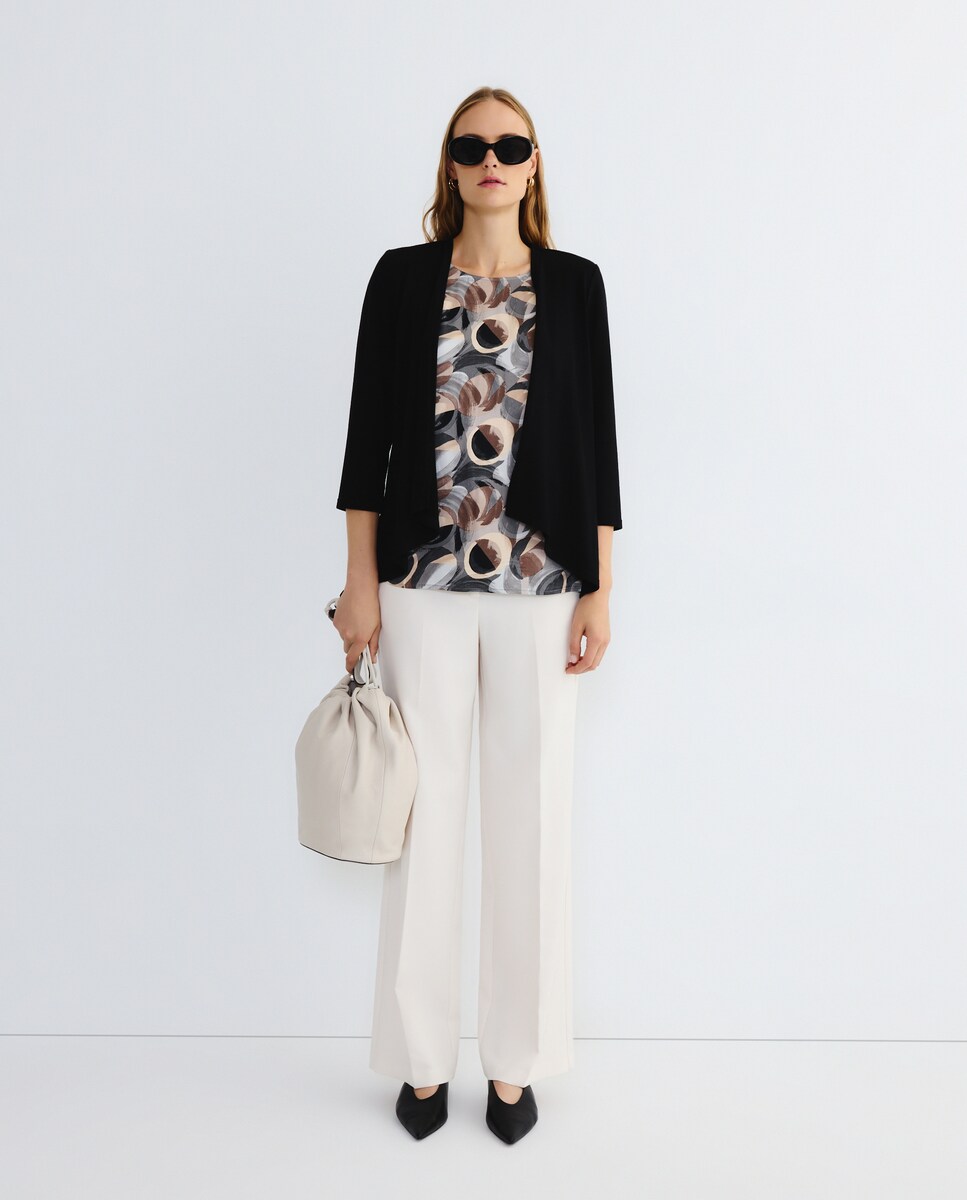 Falso conjunto de mujer lisa manga 3/4 · Zermatt · El Corte Inglés