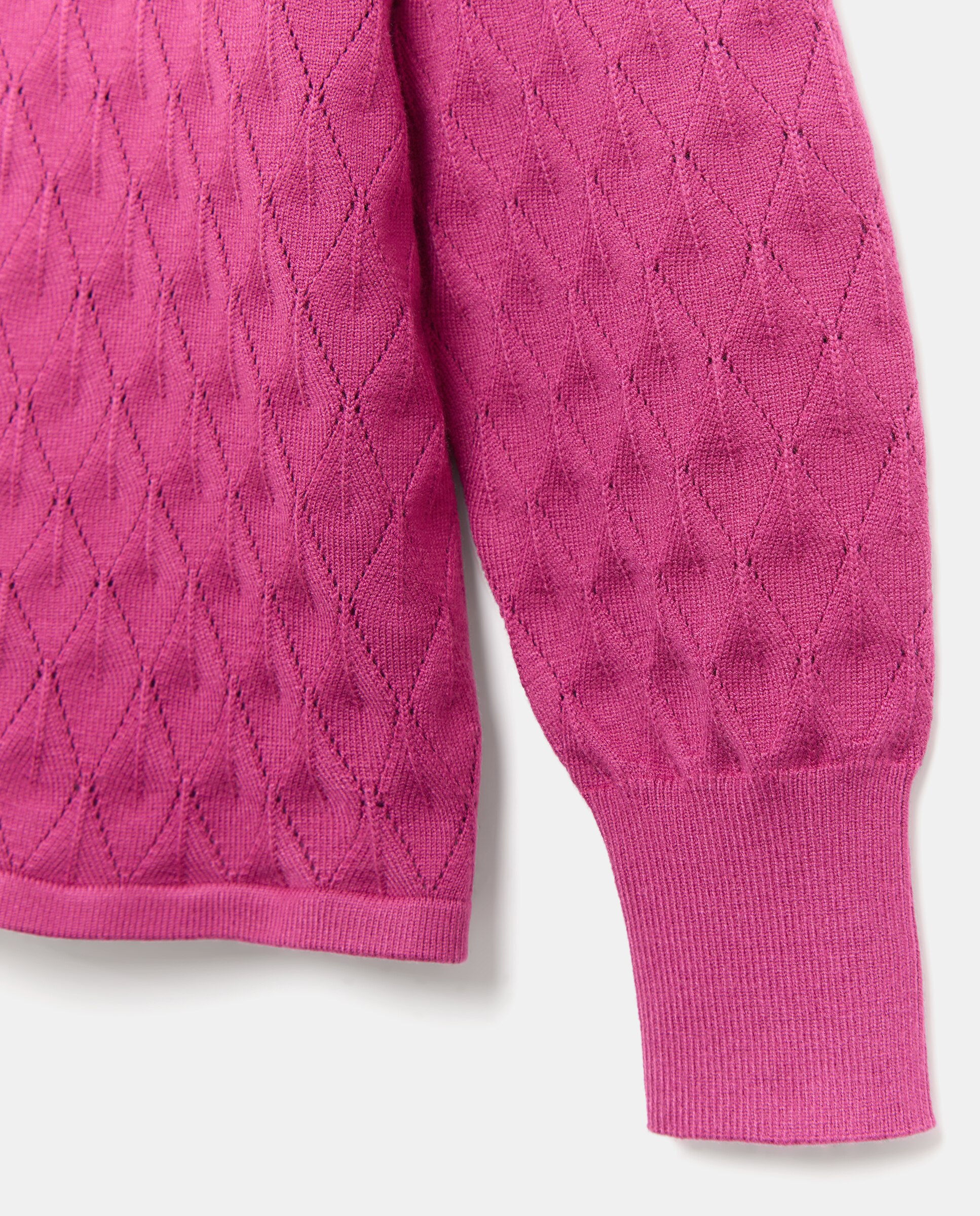 Jersey de mujer manga larga liso - Zermatt - Lila Fucsia-5