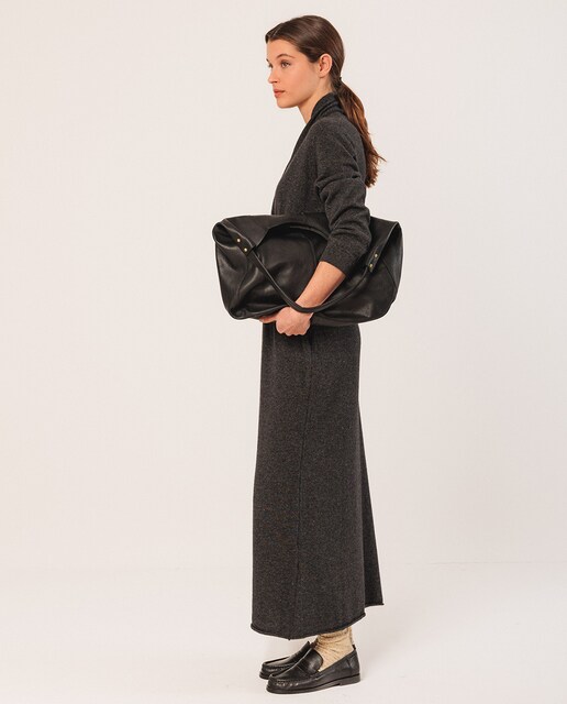 Imagem 0 de Vestido com manga comprida e decote em bico