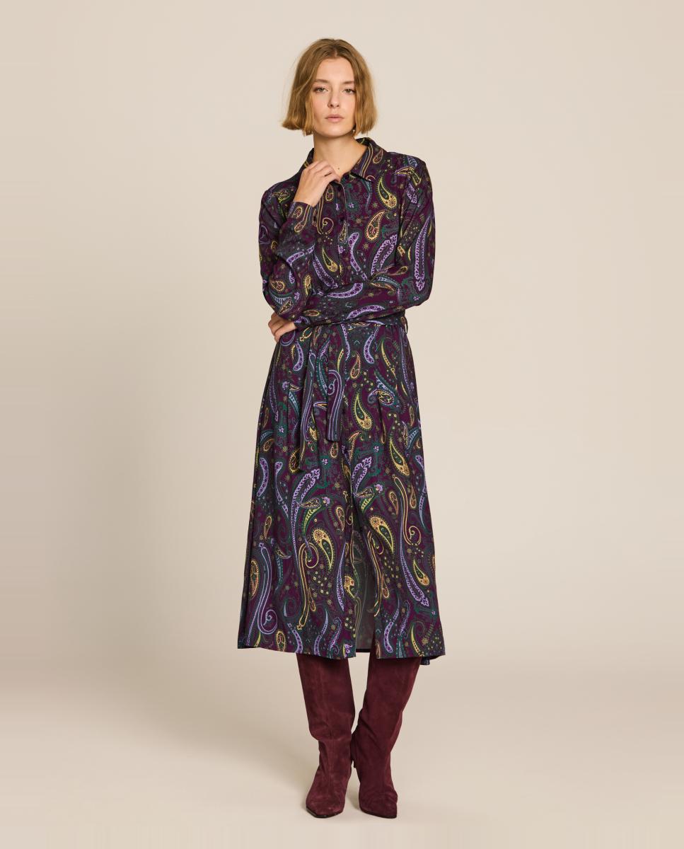 Imagem 0 de Vestido com Estampado Paisley