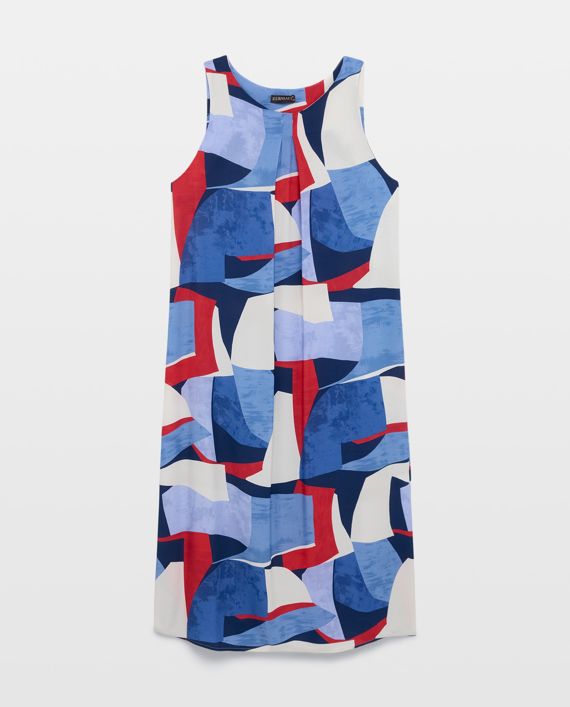 Imagem 0 de Vestido Estampado sem Mangas.