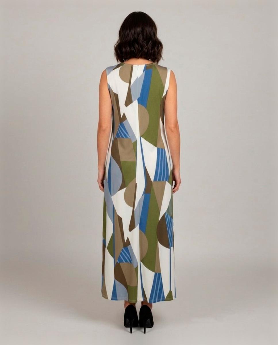 Vestido estampado Multicolor-2
