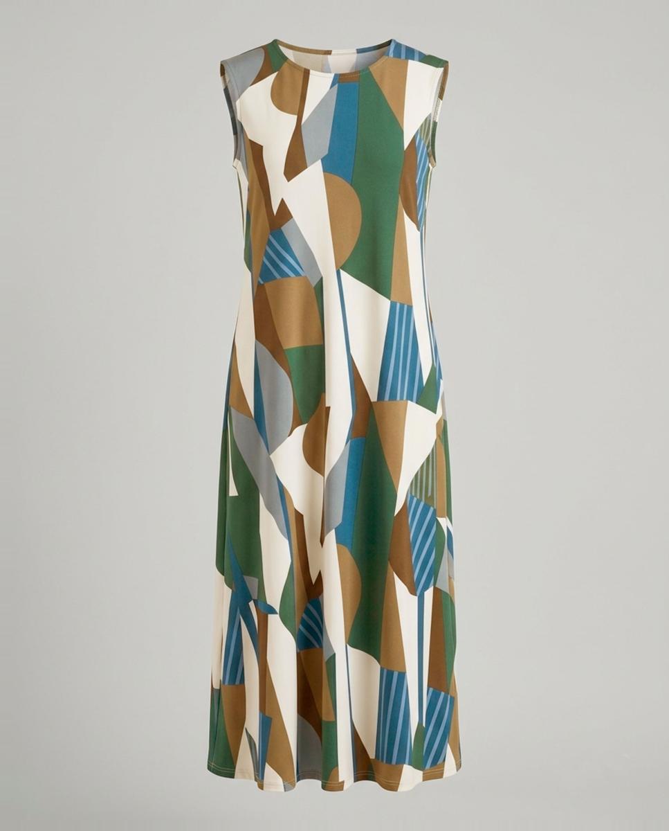 Vestido estampado Multicolor-3