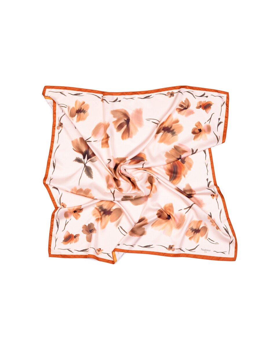 Carré "Cercle Floral" Rosa-claro-2