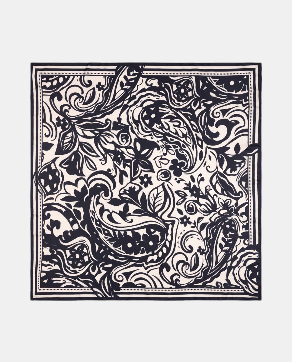 Imagem 0 de Lenço com estampado às bolinhas