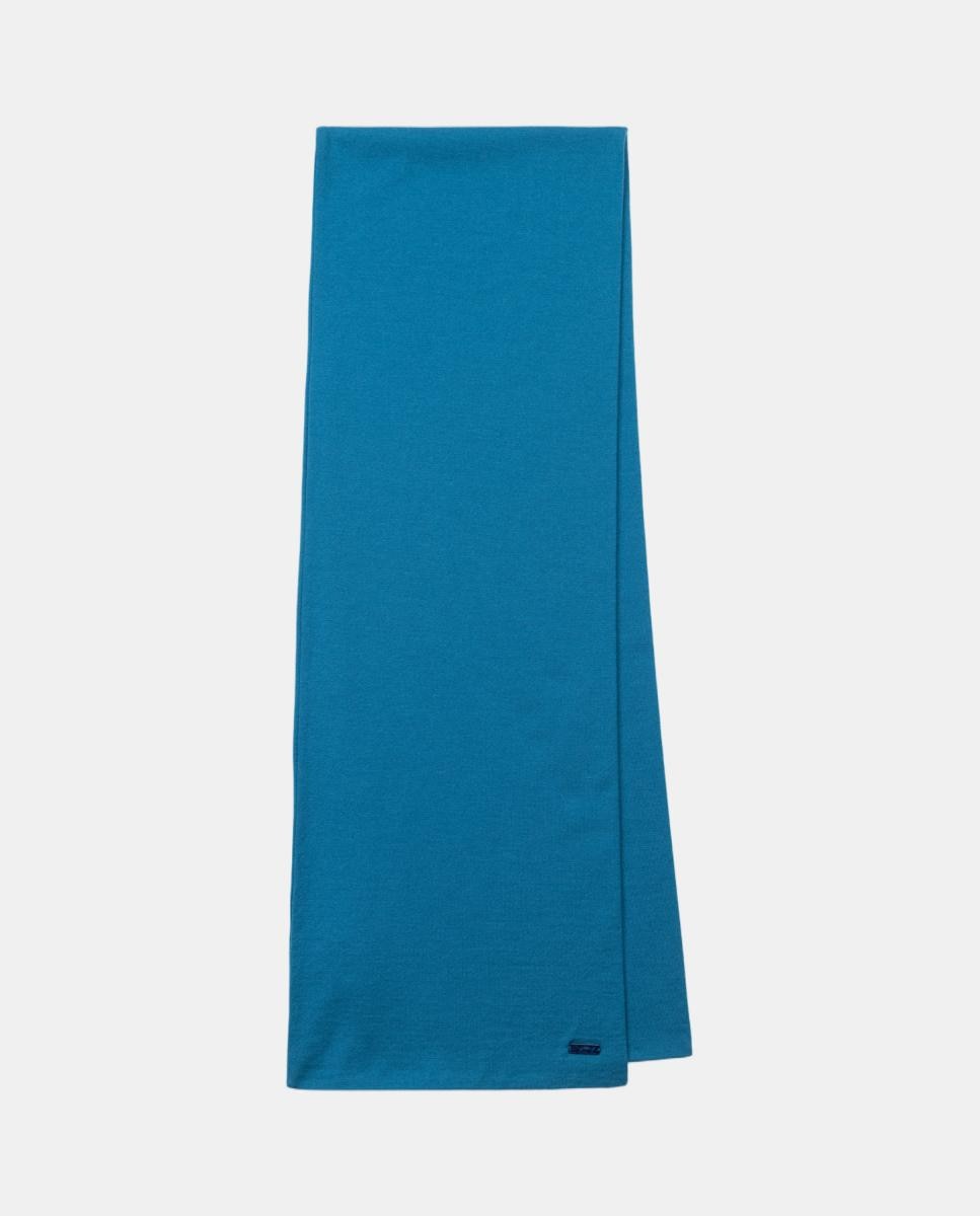 Bufanda de mujer de punto liso - Naulover - Azul índigo Azul índigo-1