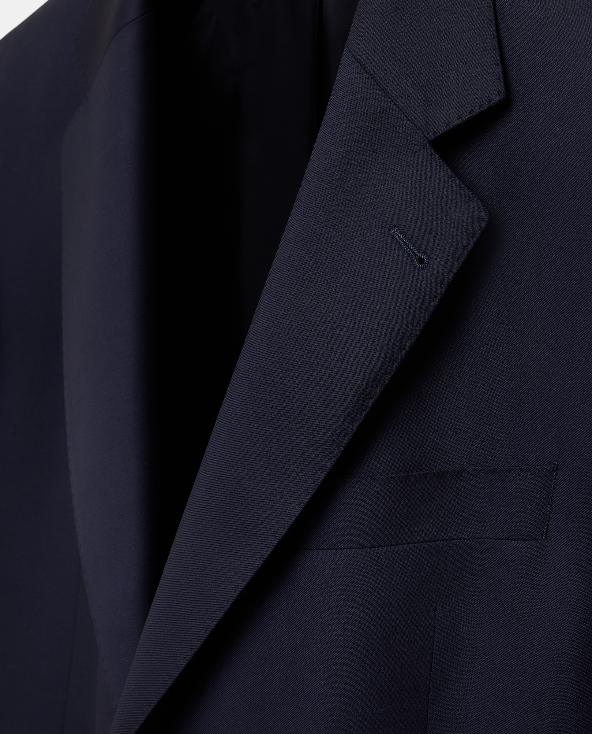 Chaqueta separate Classic liso vestir 100% Lana hombre tallas grandes - Emidio Tucci - Azul Azul-6