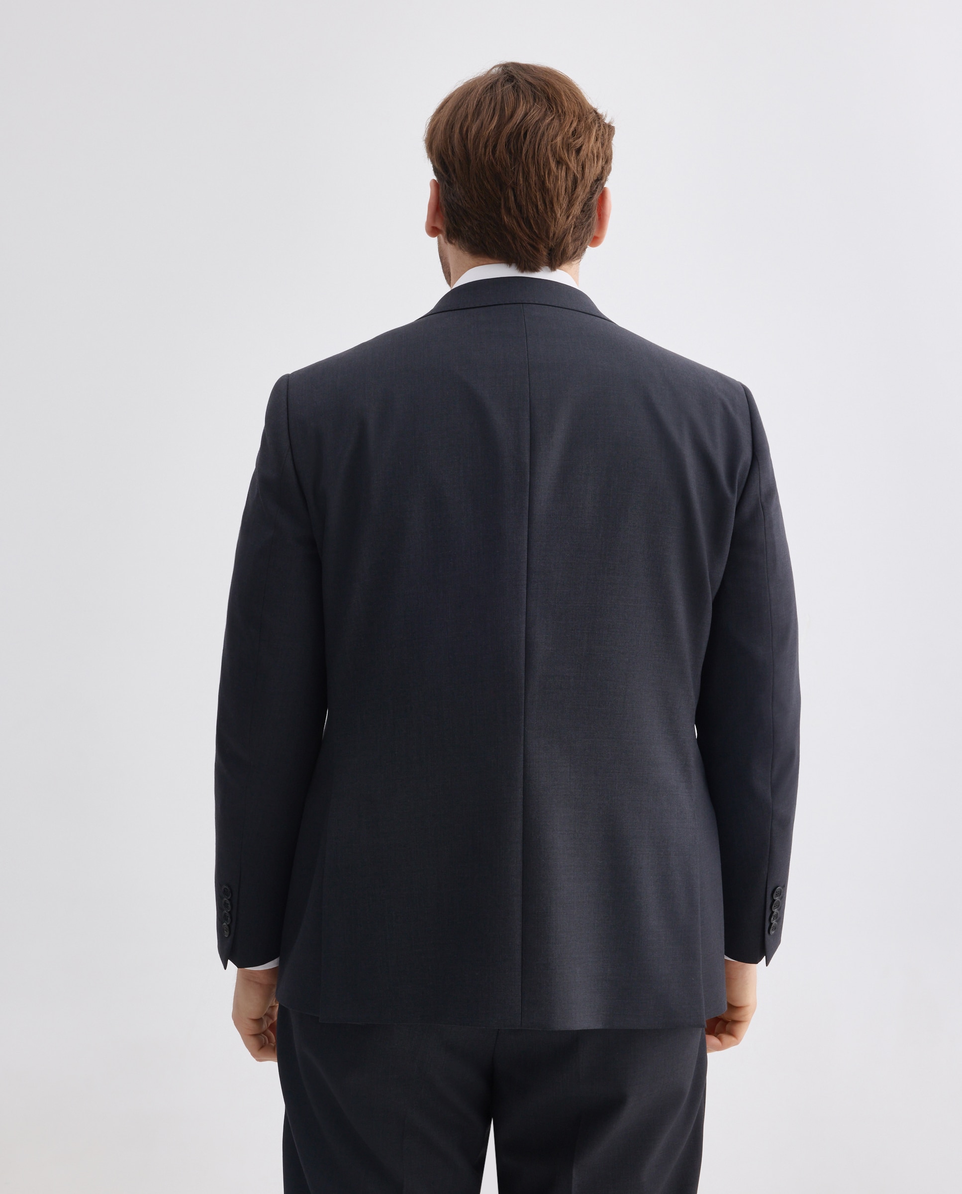 Chaqueta traje separate tallas grandes de hombre regular lavable - Dustin - Gris Gris-3