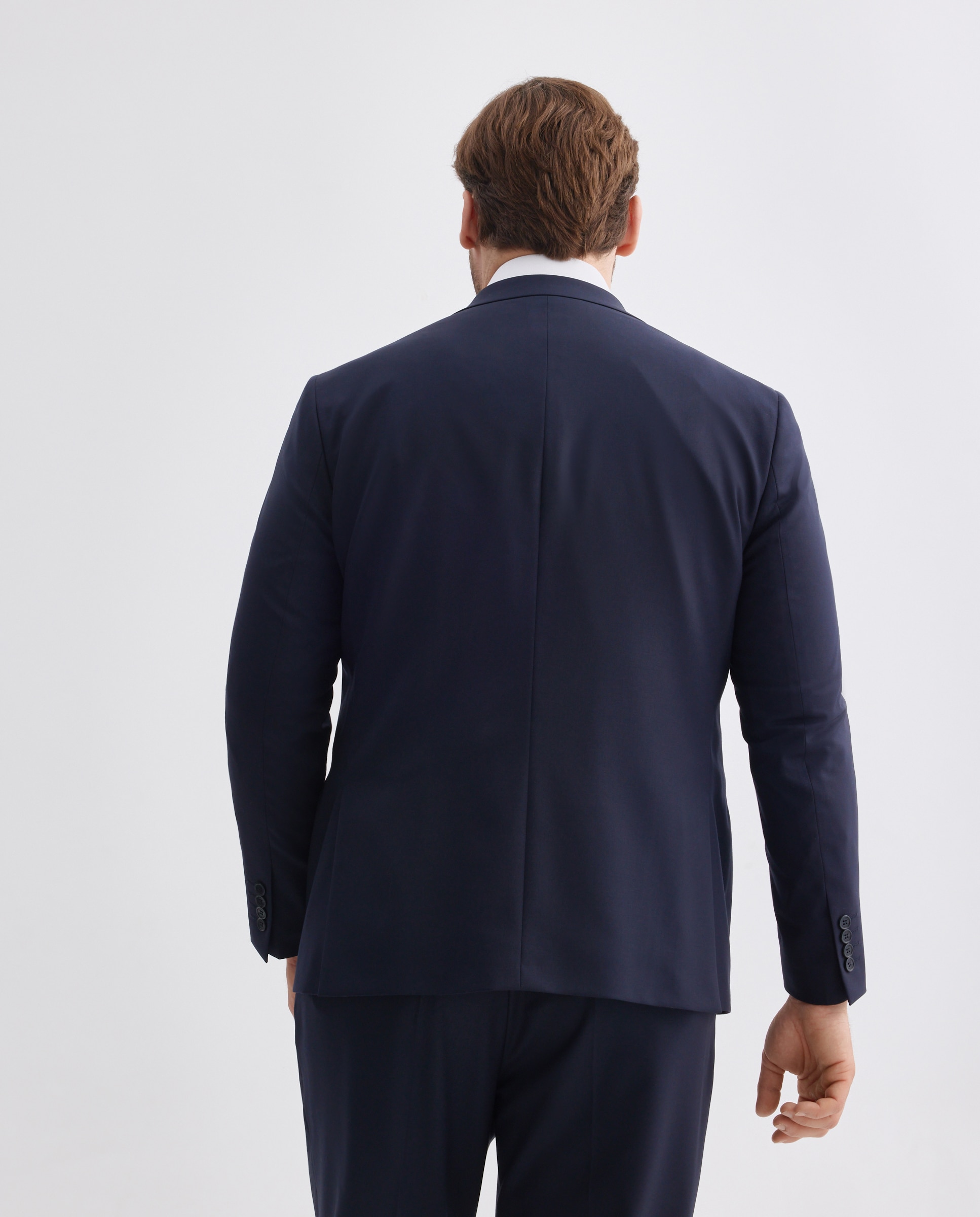 Chaqueta separate de tallas grandes hombre slim lavable - Dustin - Azul marino Azul marino-3