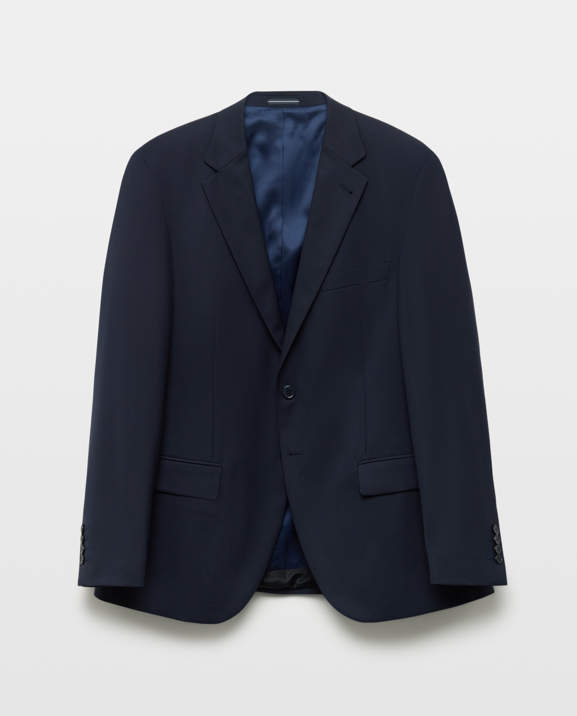 Chaqueta separate de tallas grandes hombre slim lavable - Dustin - Azul marino Azul marino-5