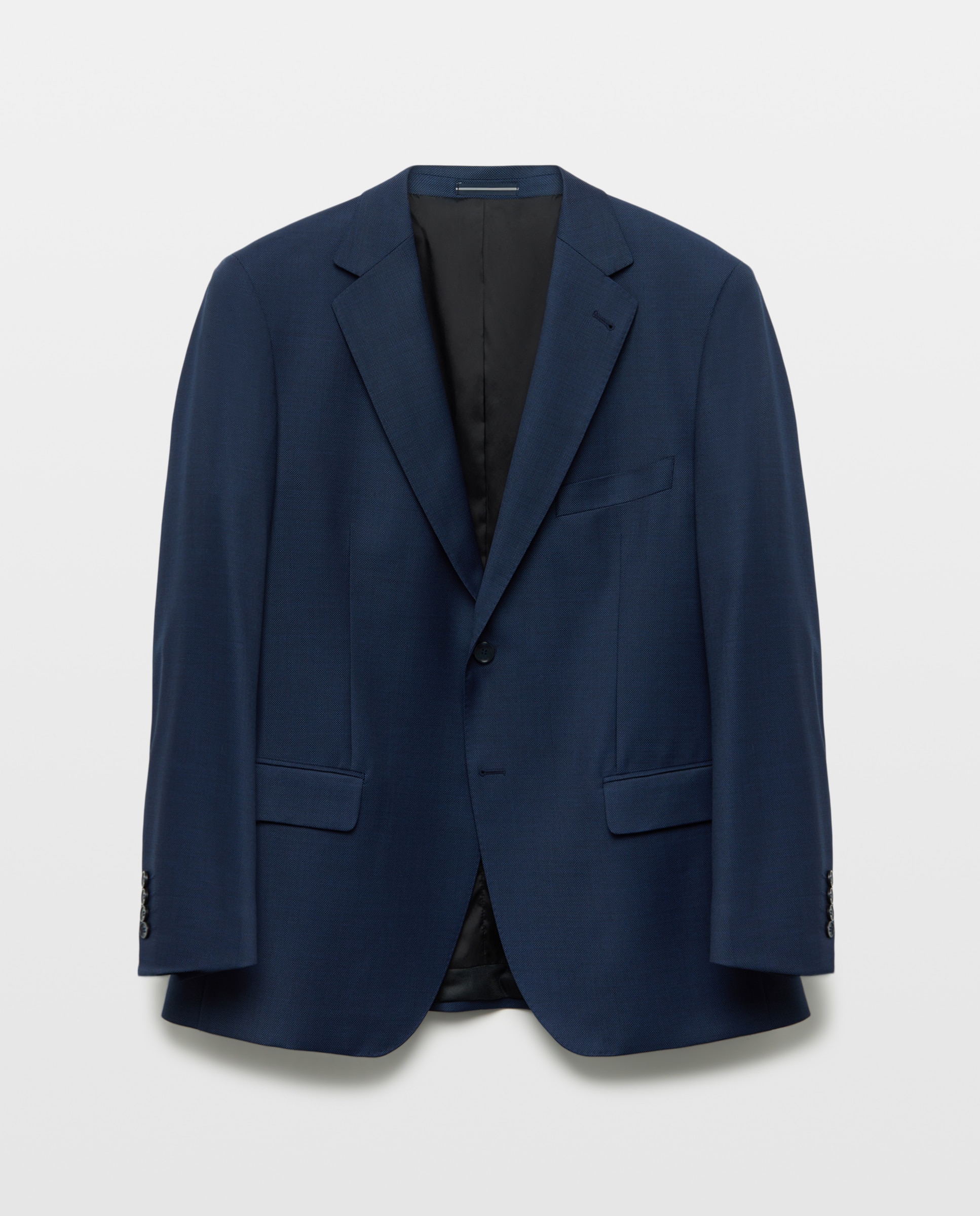 Chaqueta traje separate tallas grandes de hombre regular lavable - Dustin - Azul marino Azul marino-4