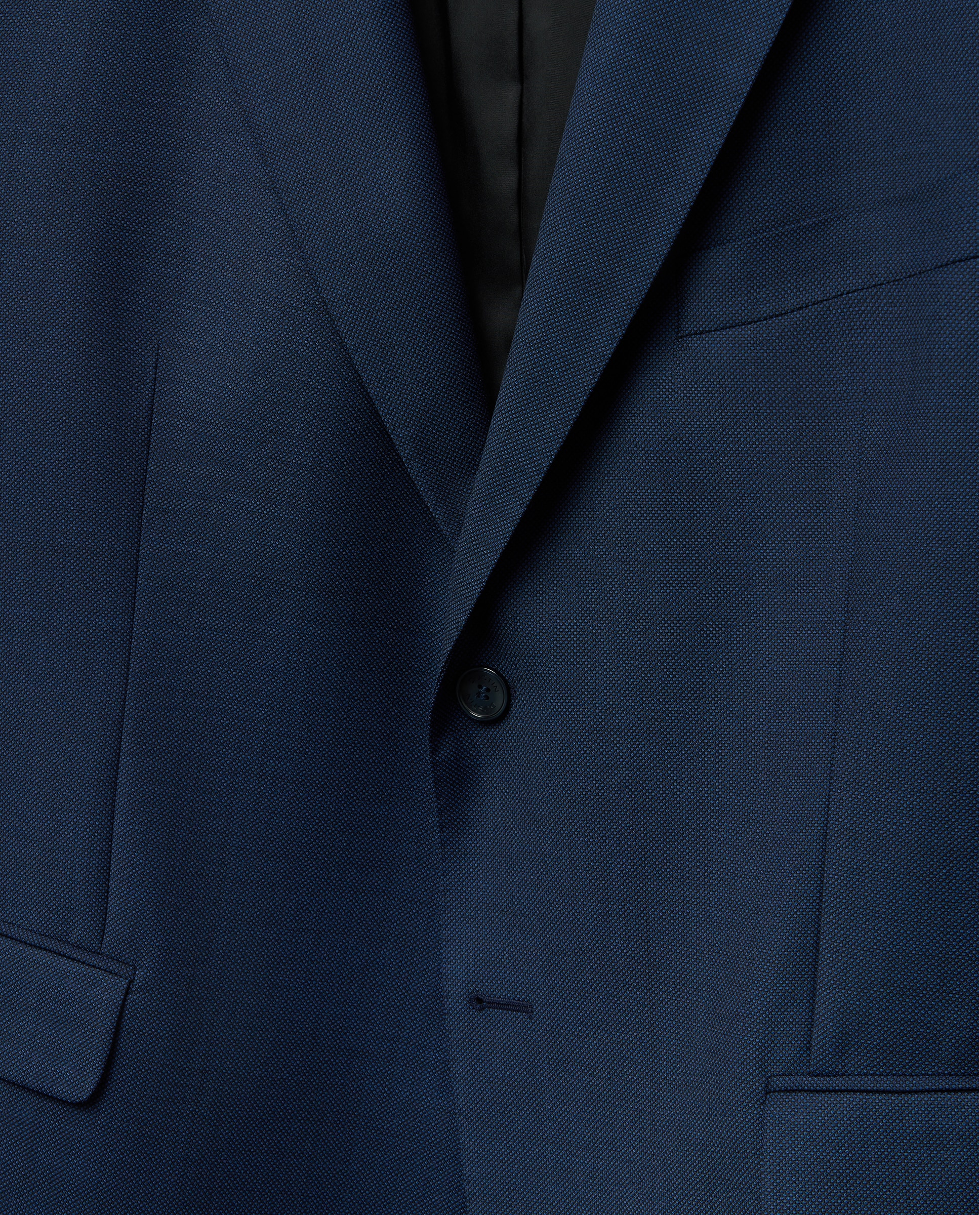 Chaqueta traje separate tallas grandes de hombre regular lavable - Dustin - Azul marino Azul marino-5