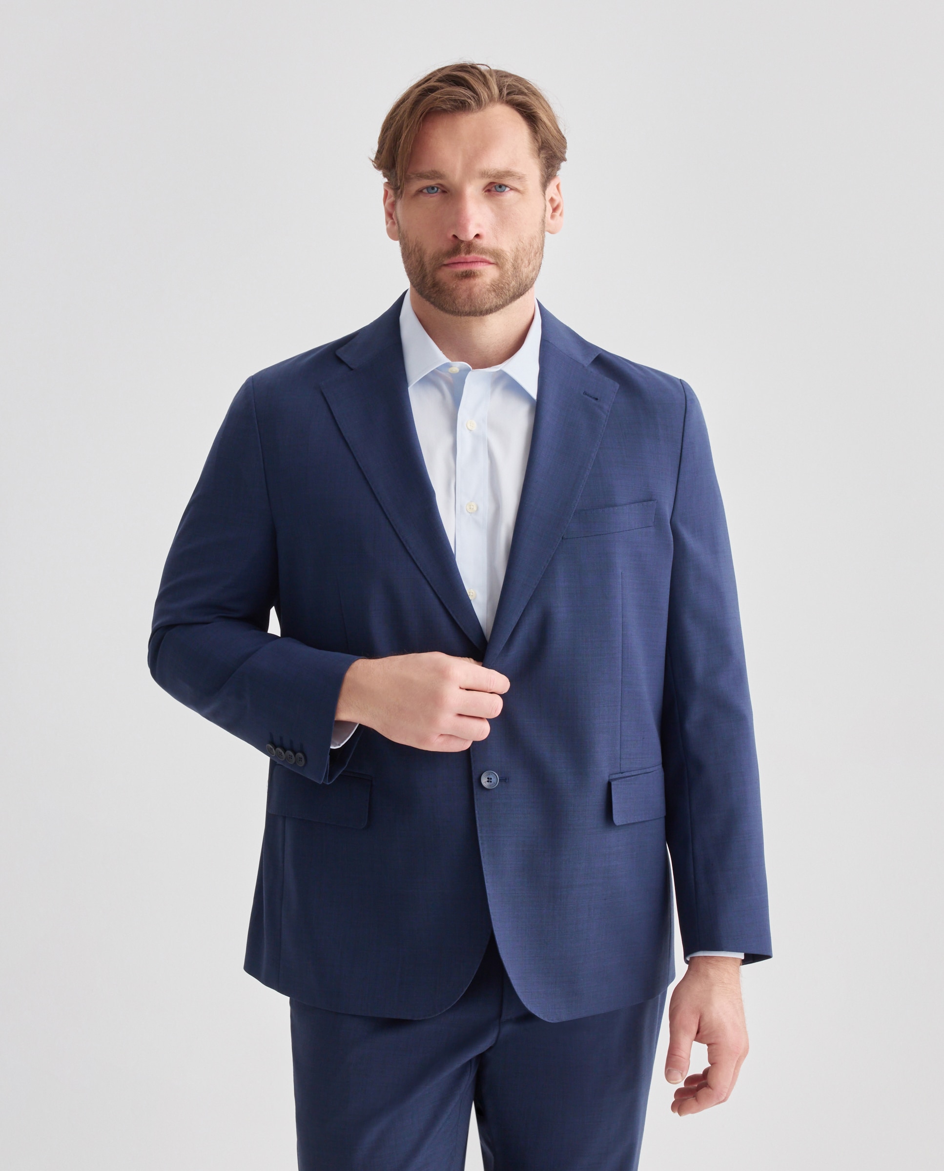 Imagen 0 de Chaqueta traje hombre separate desestructurado. Azul marino