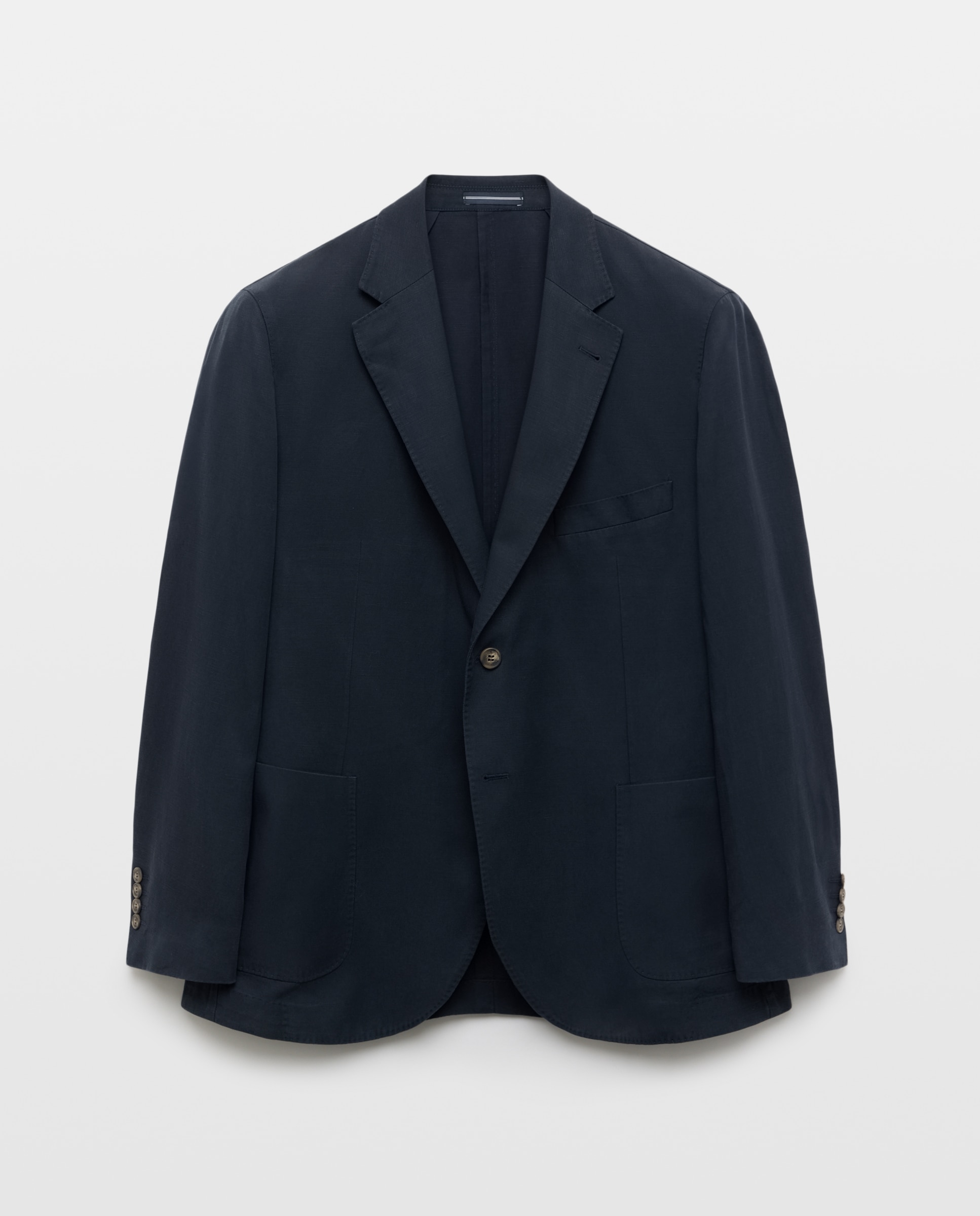 Chaqueta de hombre de algodón. - Dustin - Azul marino Azul marino-4