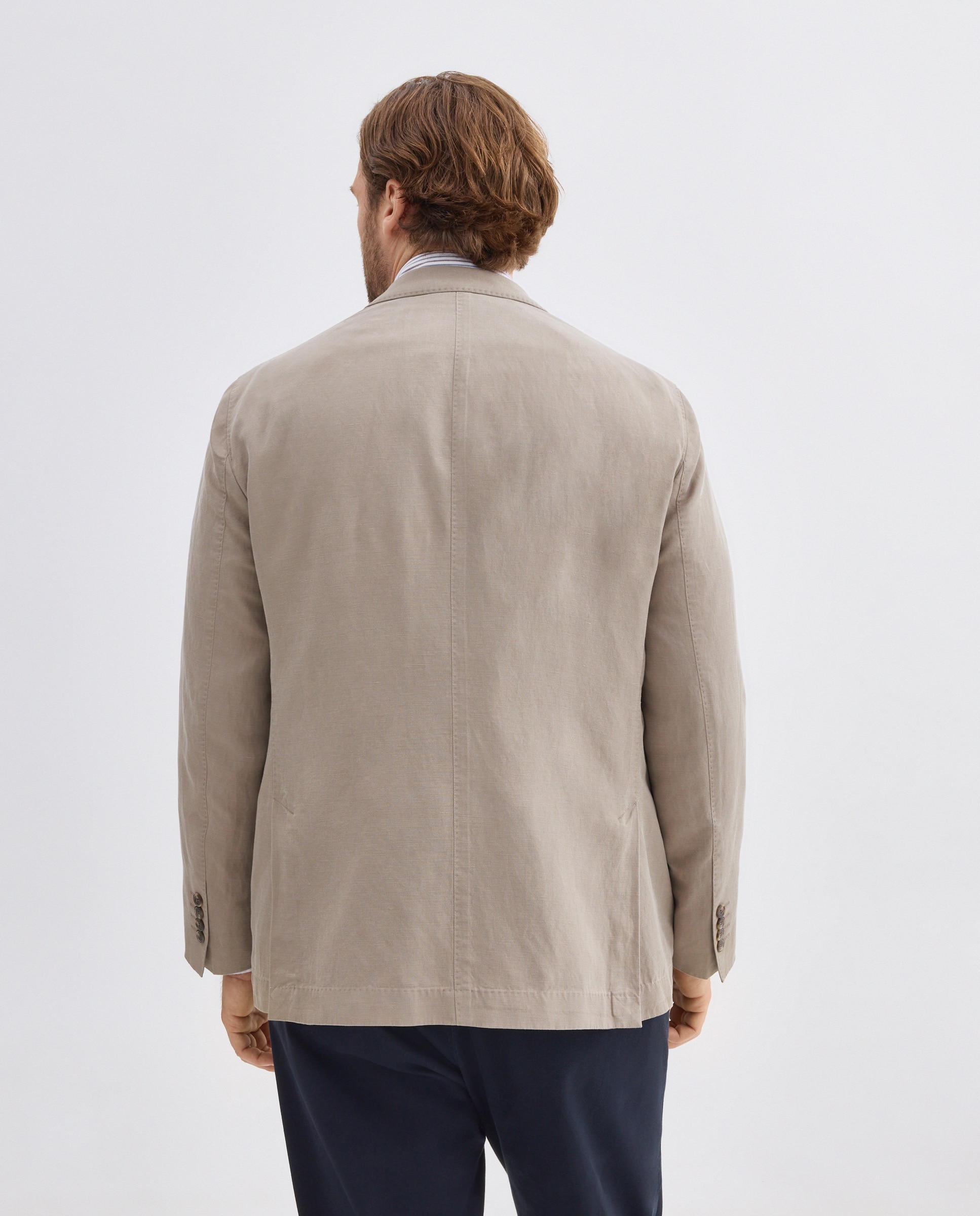 Chaqueta de hombre de algodón. - Dustin - Marrón Marrón-3