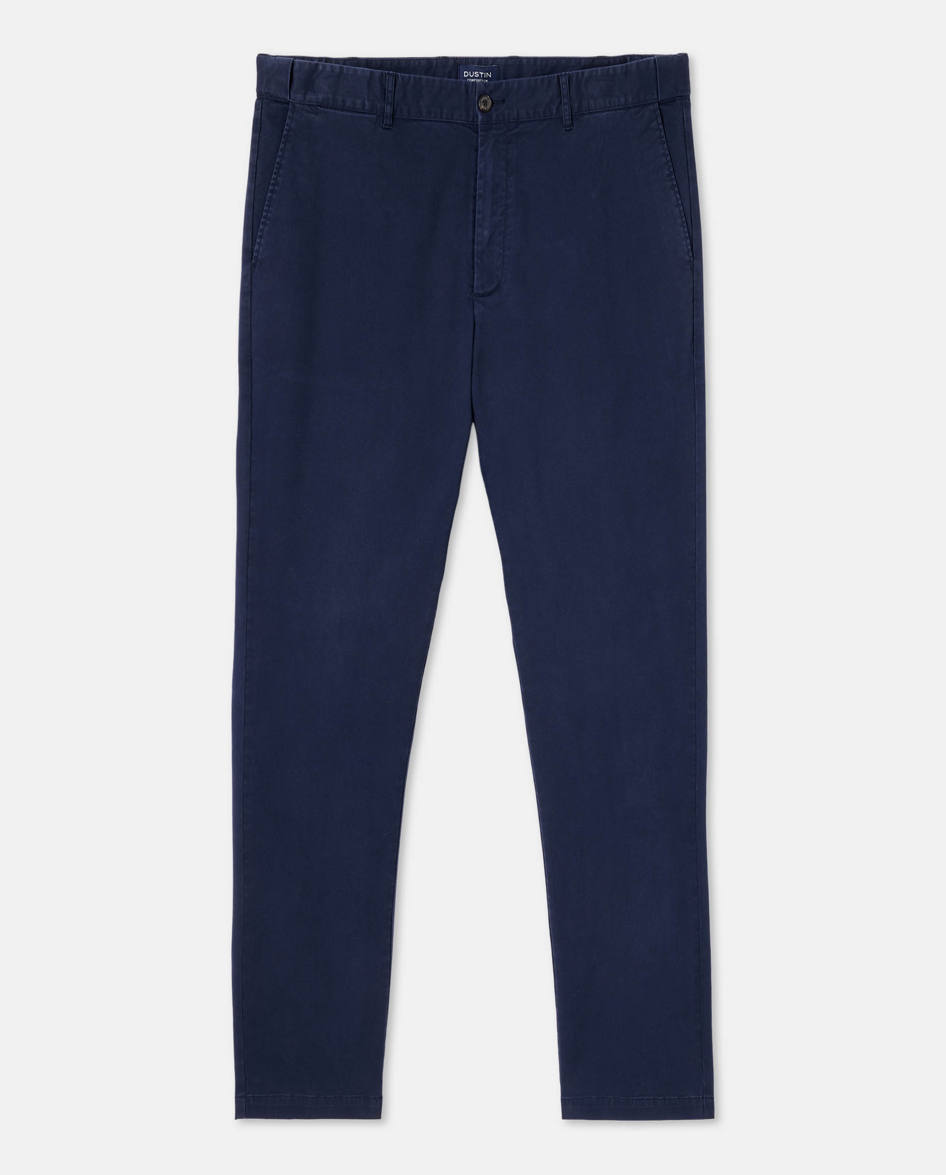 Pantalon hombre de sport de cintura con gomas, regular algodón elastómero tallas grandes - Dustin - Azul marino Azul marino-4