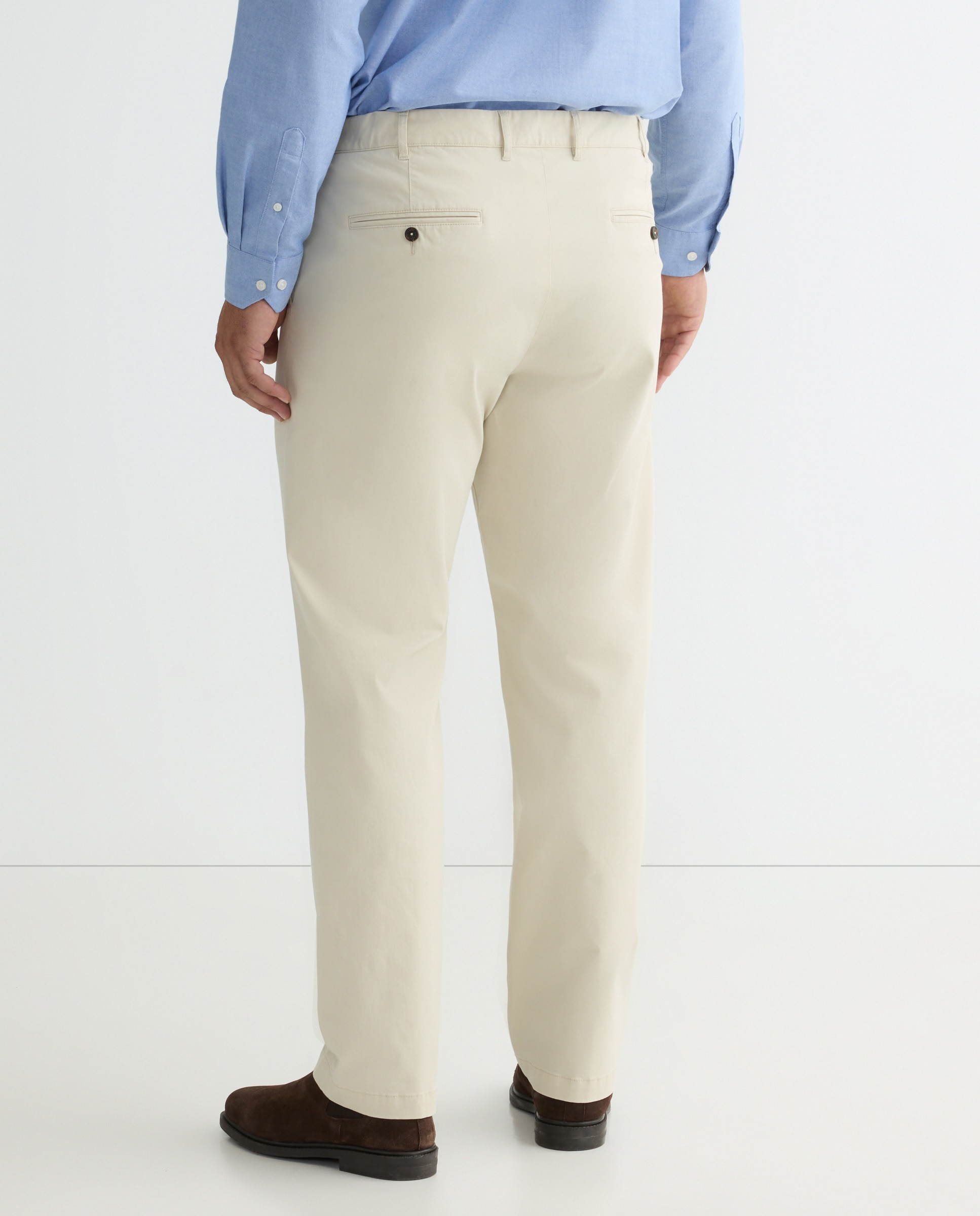 Pantalon hombre de sport de cintura con gomas, regular algodón elastómero tallas grandes - Dustin - Piedra Piedra-3