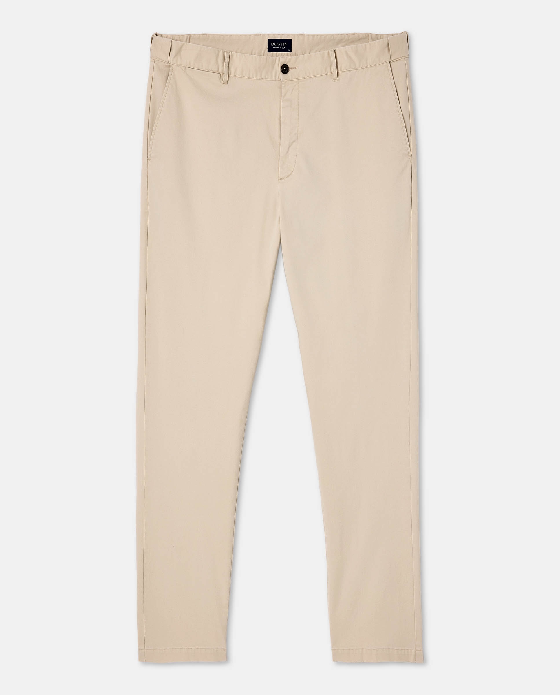 Pantalon hombre de sport de cintura con gomas, regular algodón elastómero tallas grandes - Dustin - Piedra Piedra-4