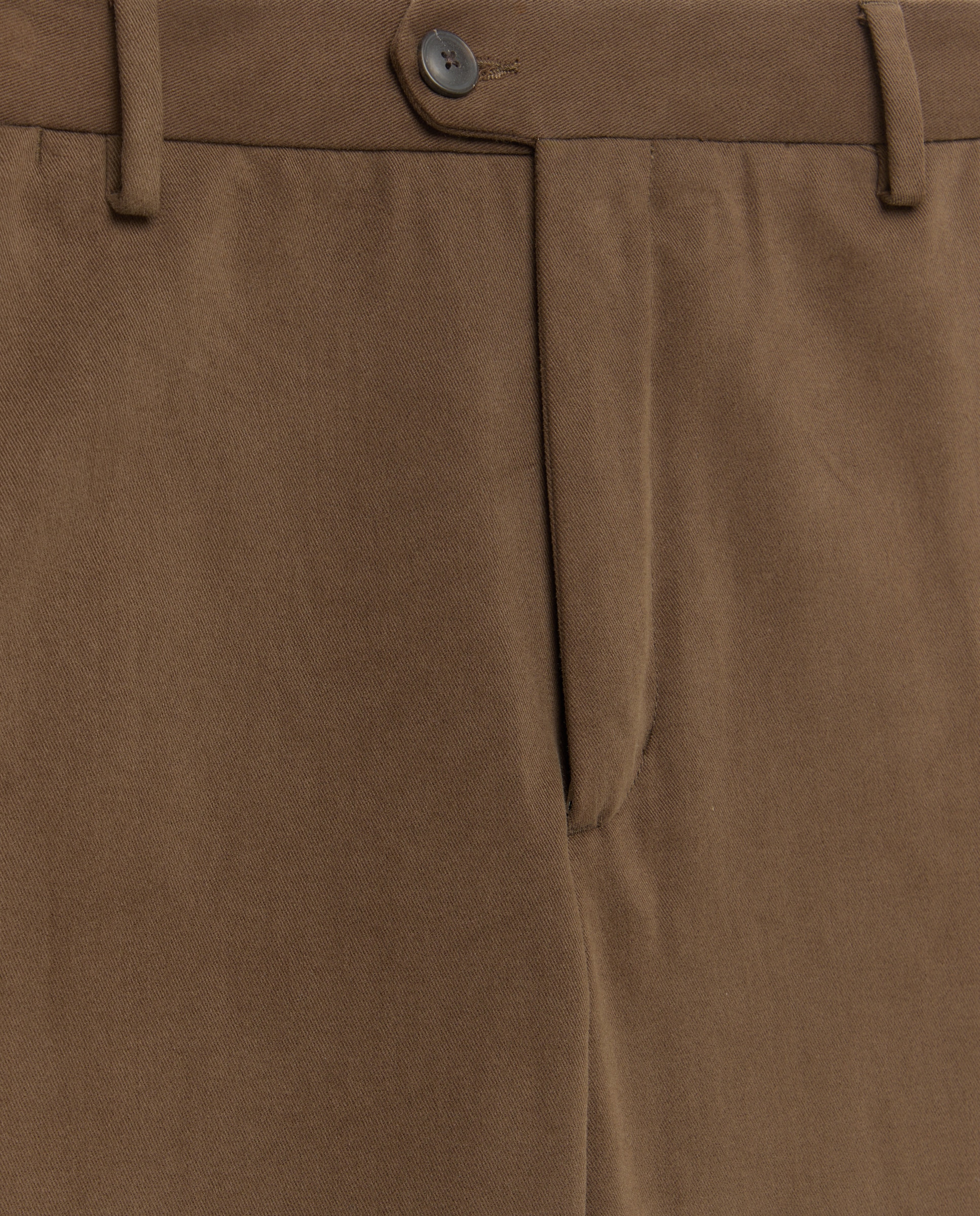 Pantalón chino regular fit algodón 100% hombre tallas grandes - Emidio Tucci - Marrón Marrón-2