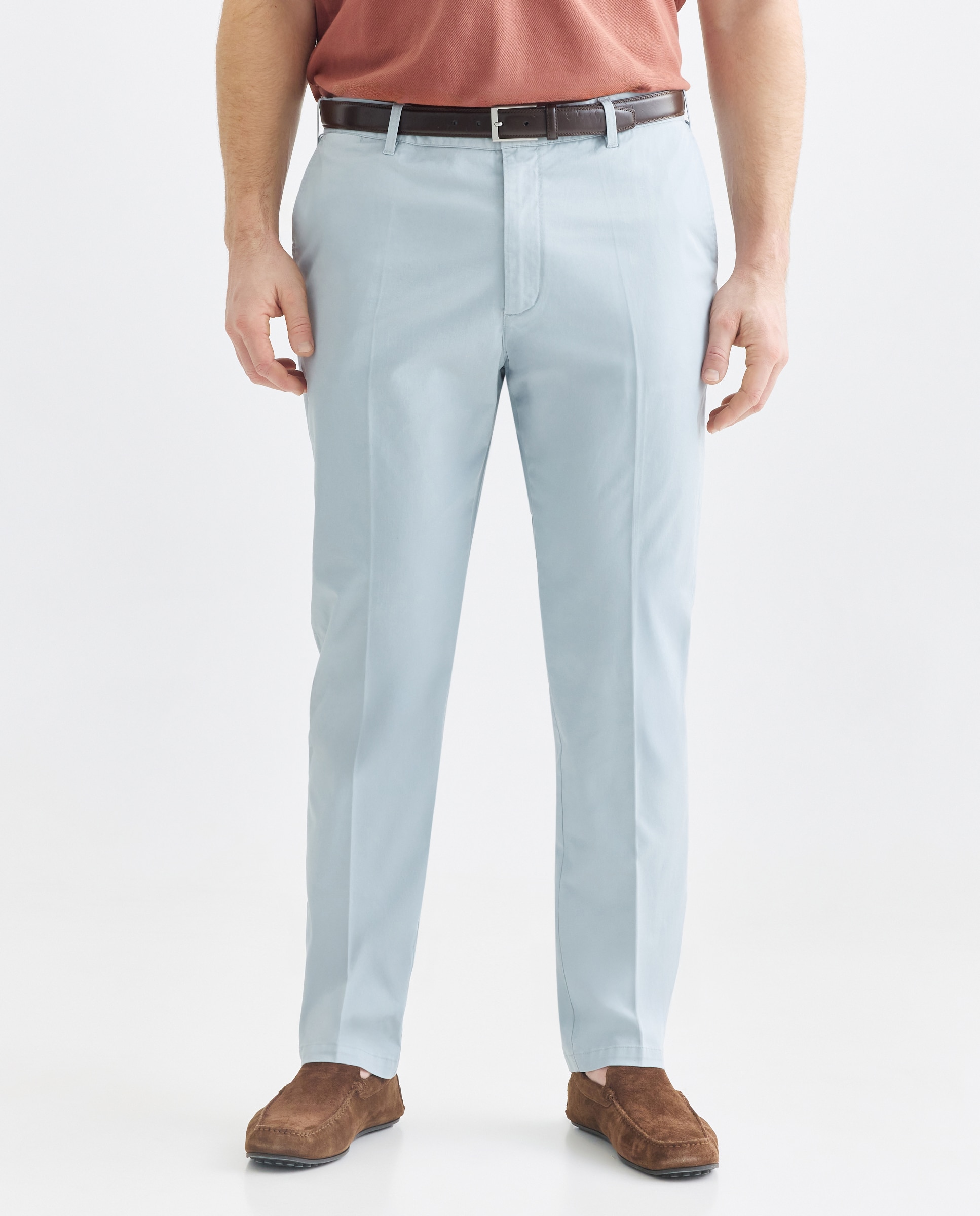 Calças Desportivas Slim Fit Tamanhos Grandes Azul-2