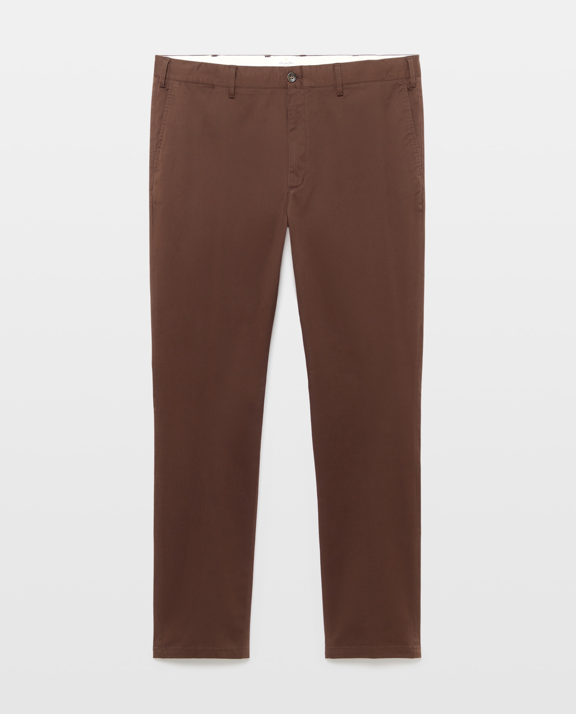 Pantalón de hombre tallas grandes sport Fit Slim - Emidio Tucci - Marrón Marrón-4