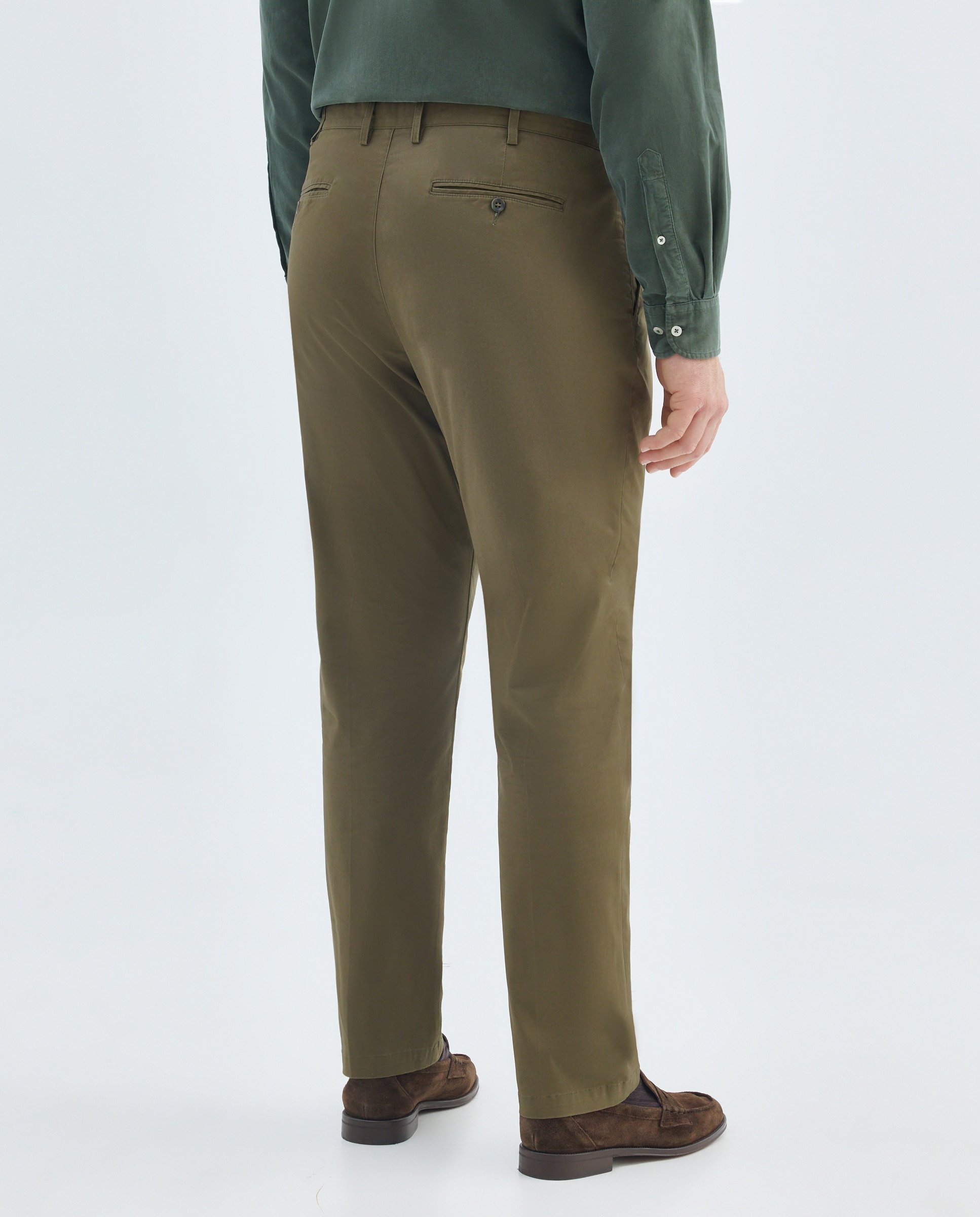 Pantalón de hombre tallas grandes sport Fit Regular - Emidio Tucci - Verde Verde-3