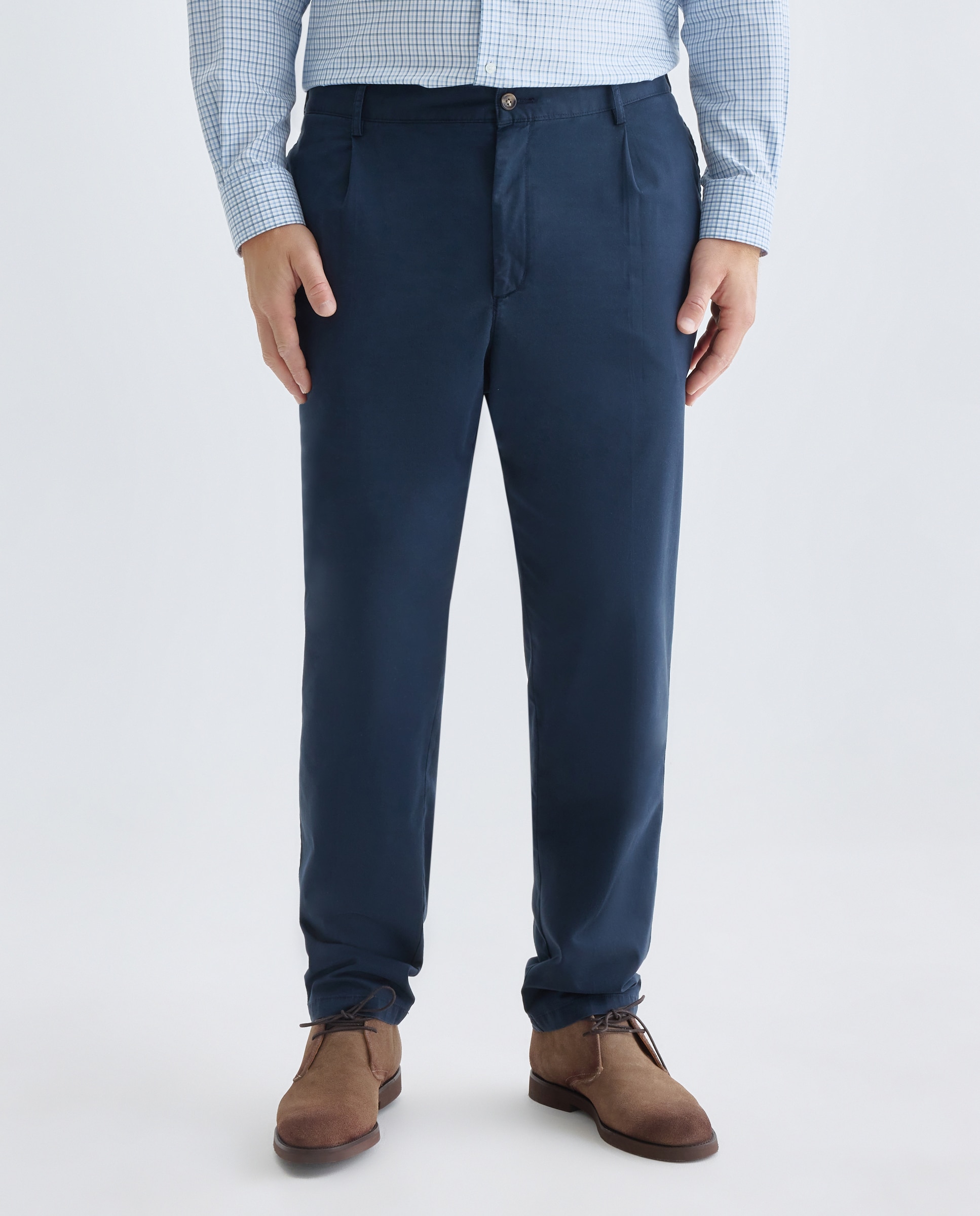 Pantalón de hombre sport Fit Regular - Emidio Tucci - Azul marino Azul marino-2