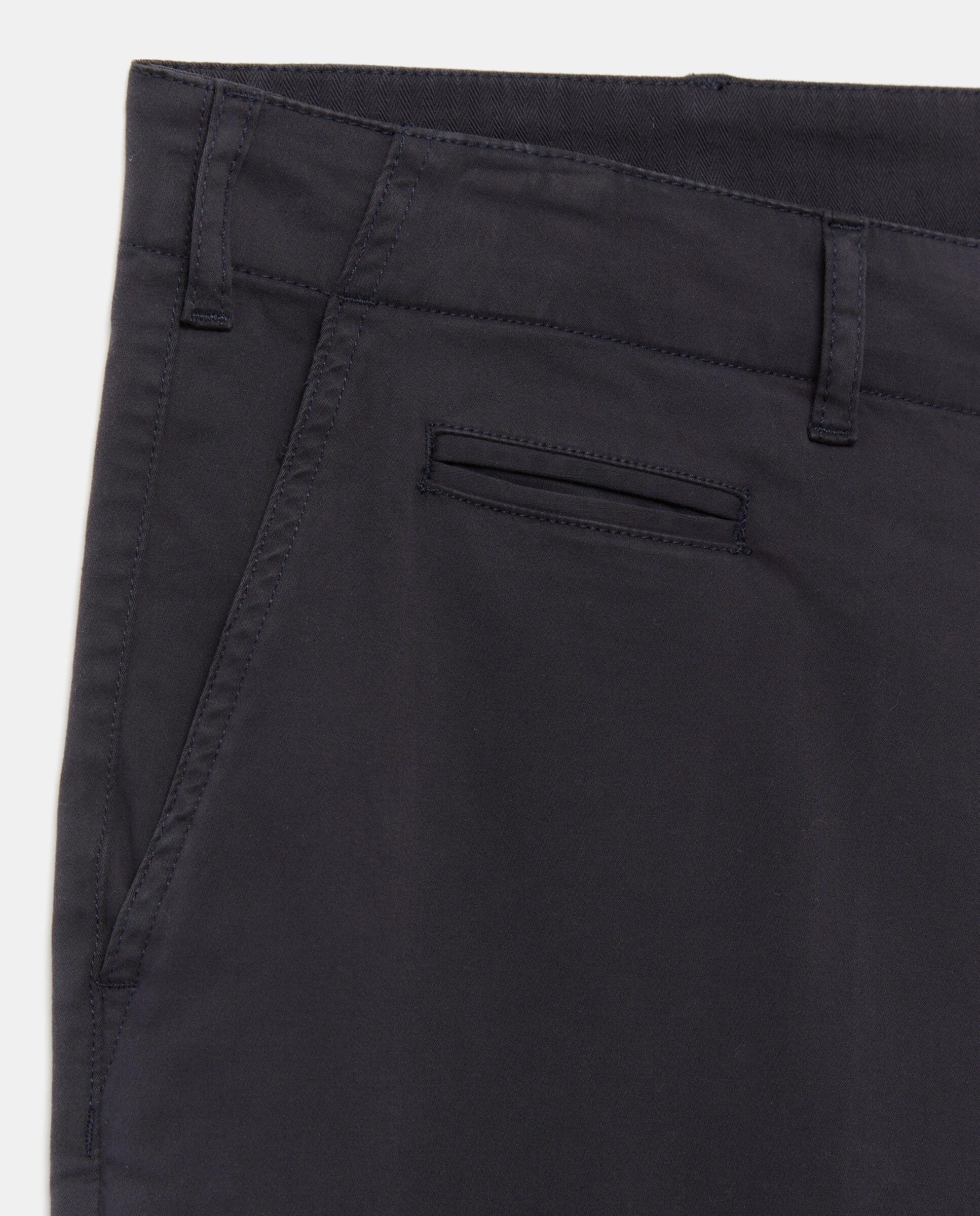Pantalón chino regular fit satén hombre tallas grandes - Emidio Tucci - Azul marino Azul marino-5