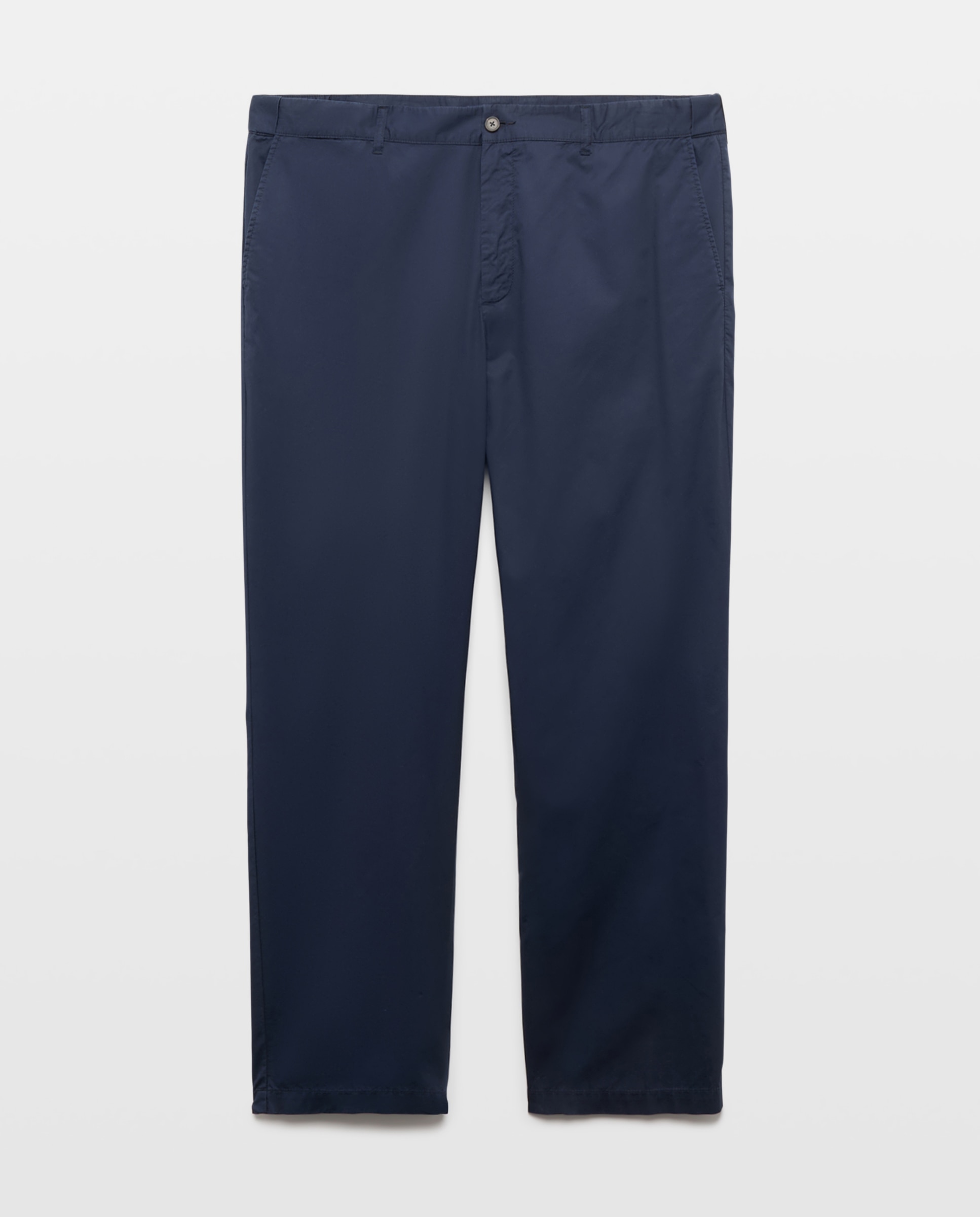 Pantalon sport popelin cinturilla hombre tallas grandes - Dustin - Azul marino Azul marino-4