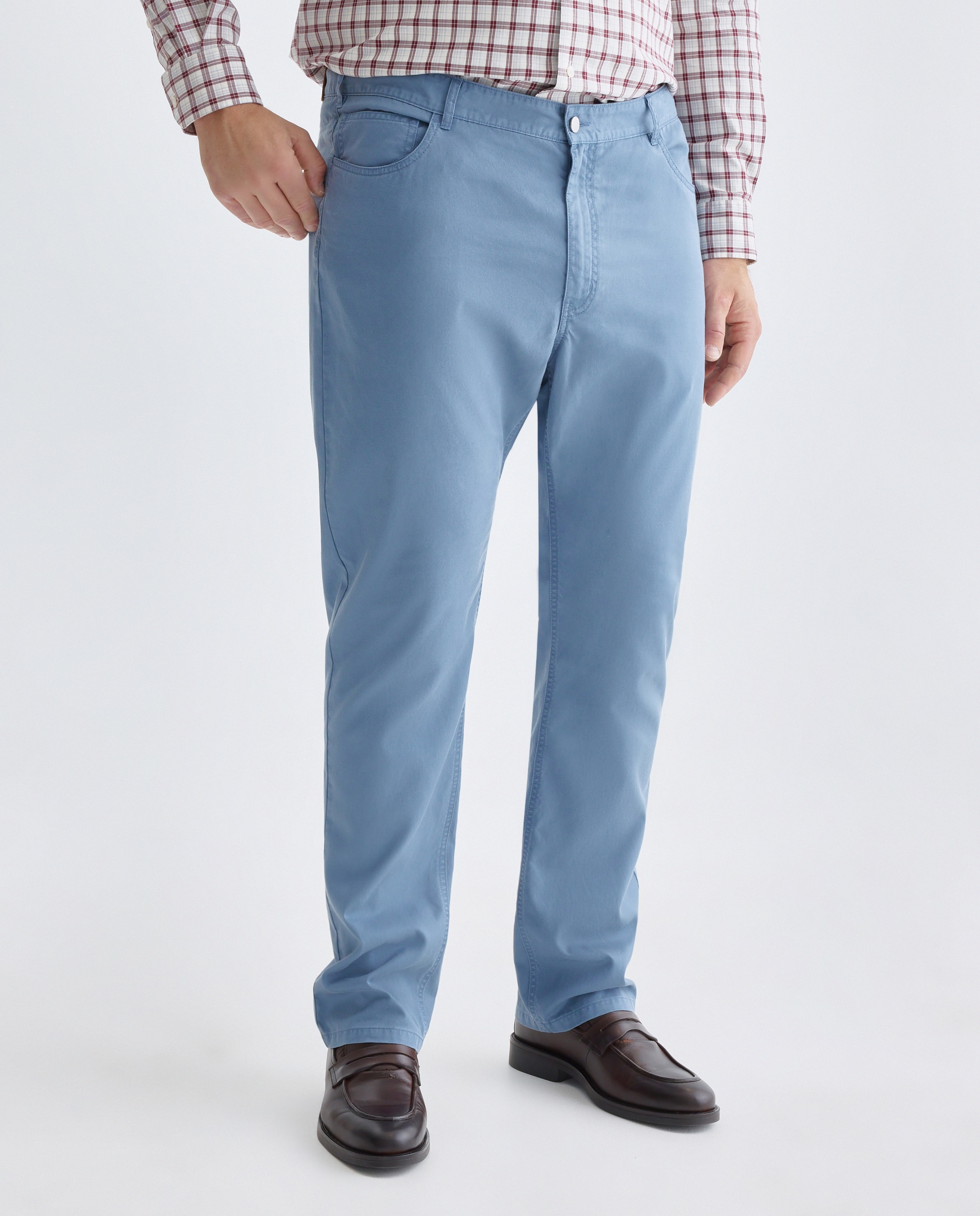 Pantalon tallas grandes sport de cinco bolsillos. - Dustin - Azul marino Azul marino-2