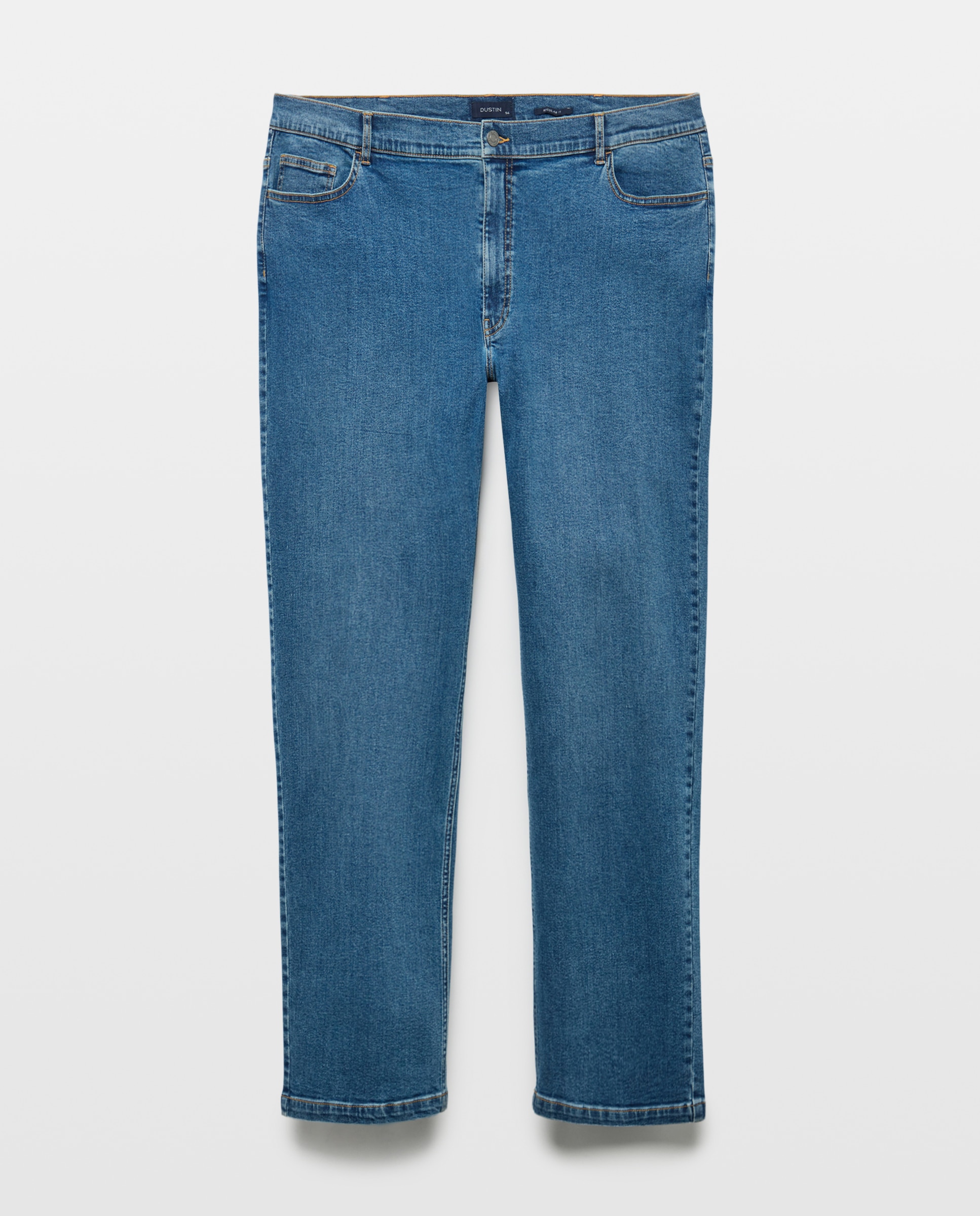 Jeans tamanhos grandes Azul-4
