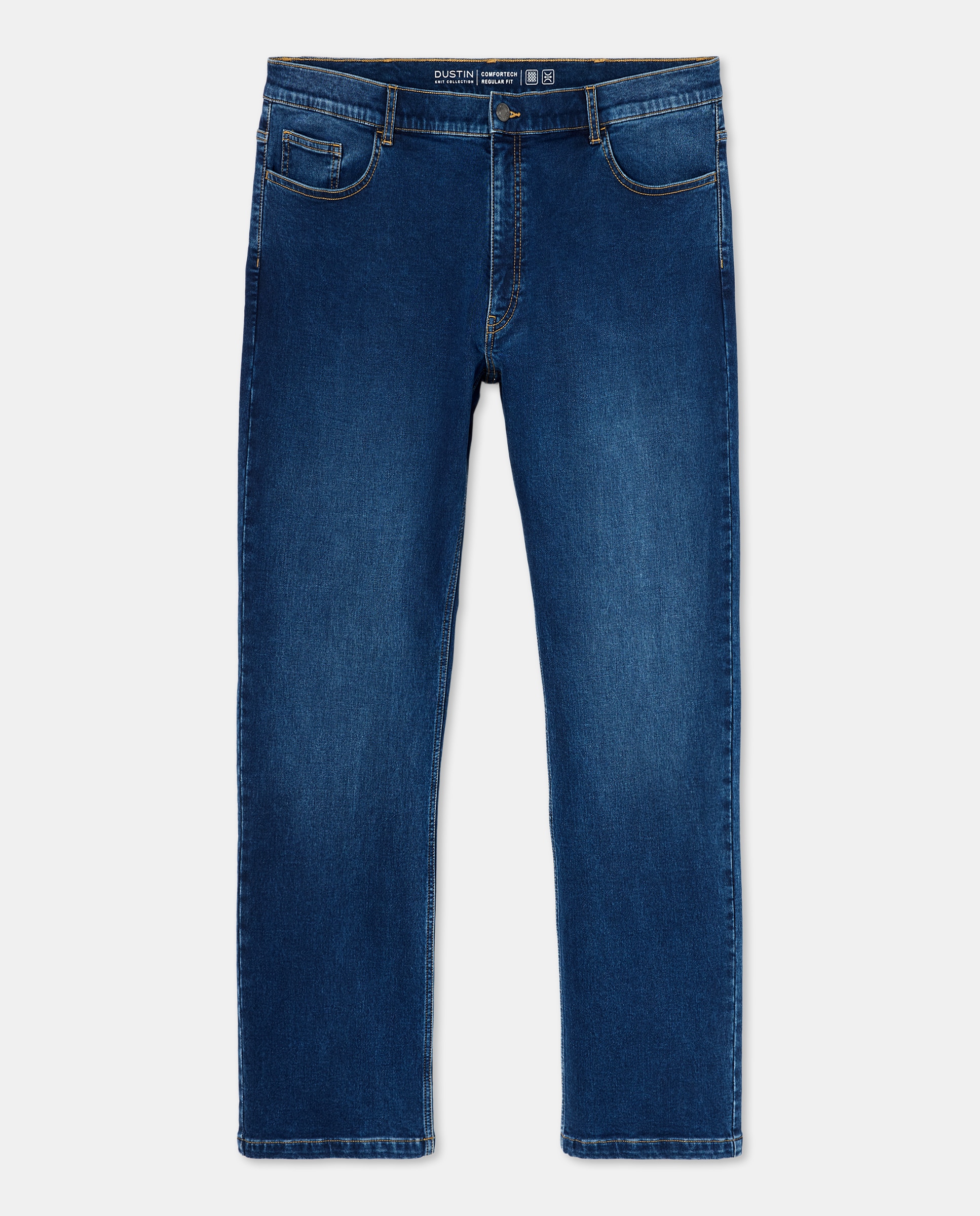 Vaquero Essential de hombre regular tallas grandes - Dustin - Azul índigo Azul índigo-4