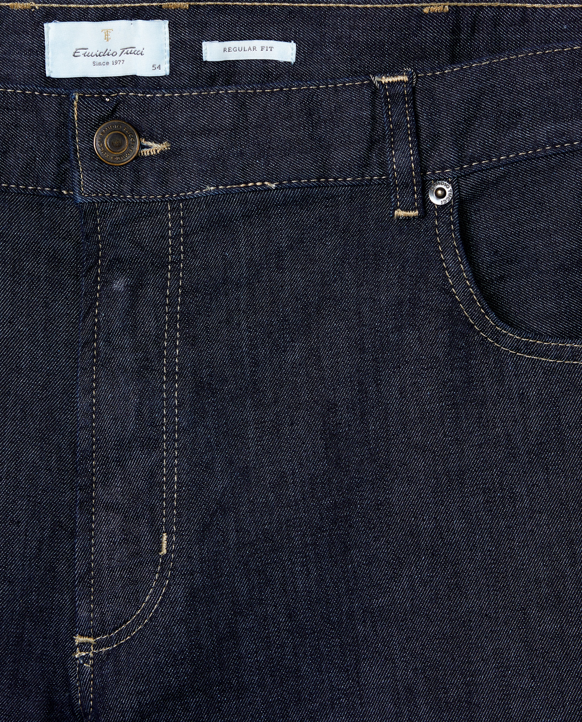 Jeans Tamanhos Grandes Azul-marinho-5